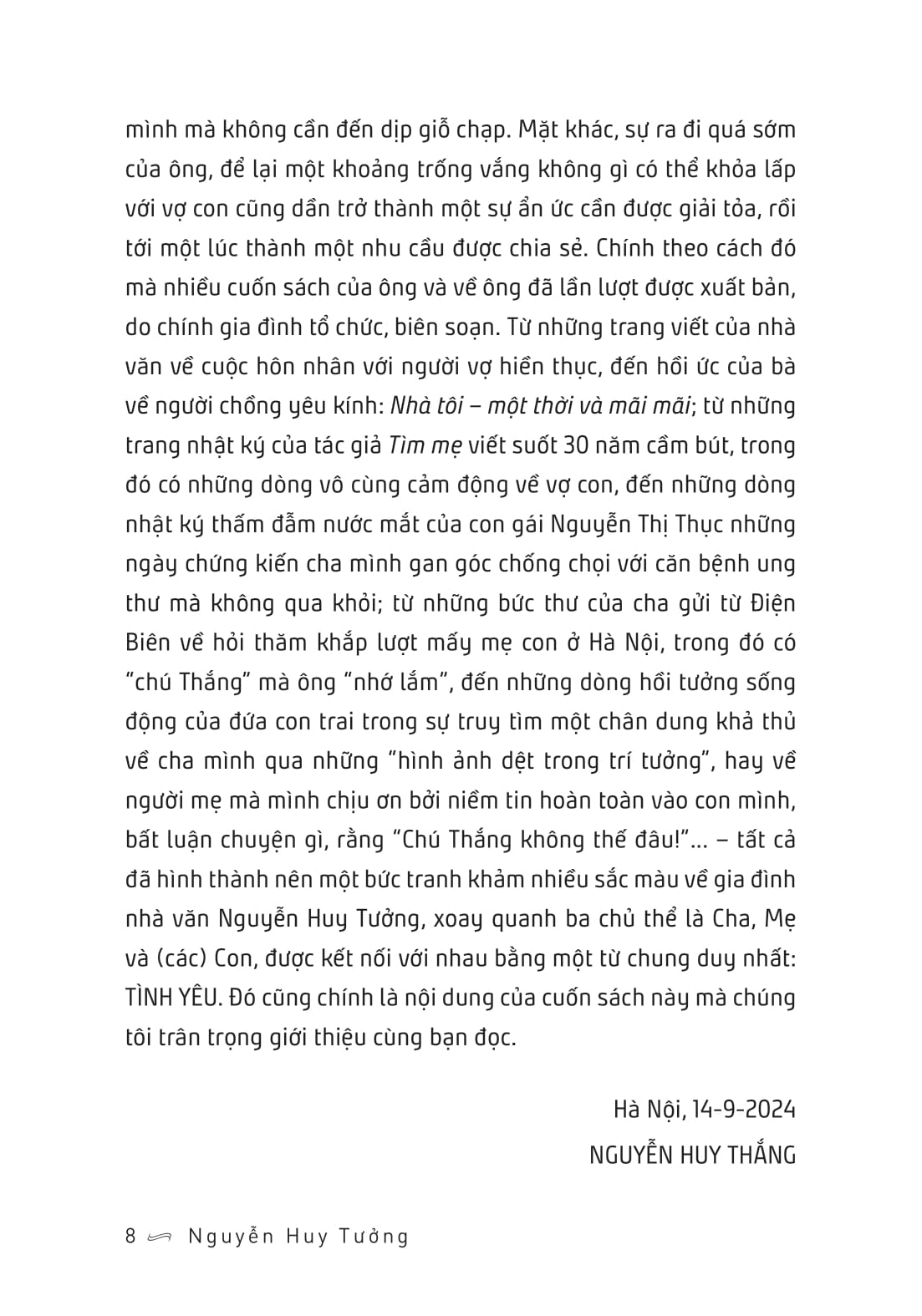 Nguyễn Huy Tưởng - Một Thời Và Mãi Mãi