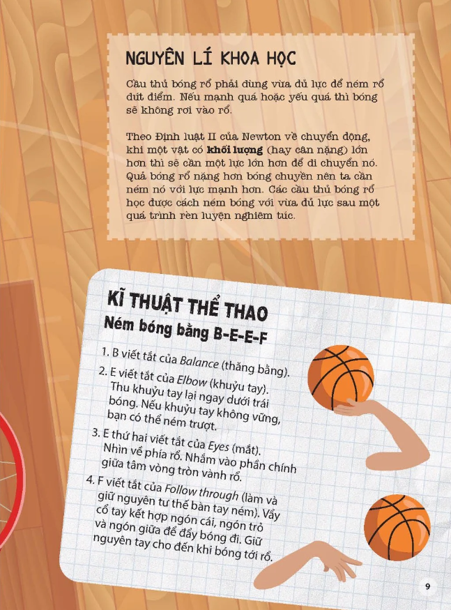 nguyên lí khoa học trong thể thao - bóng rổ