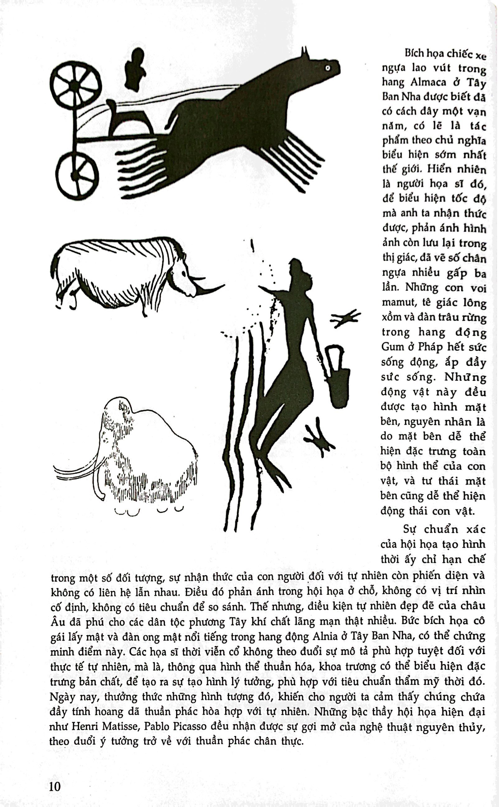 nguyên lý hội họa đen trắng