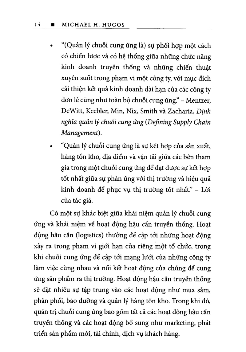 nguyên lý quản trị chuỗi cung ứng