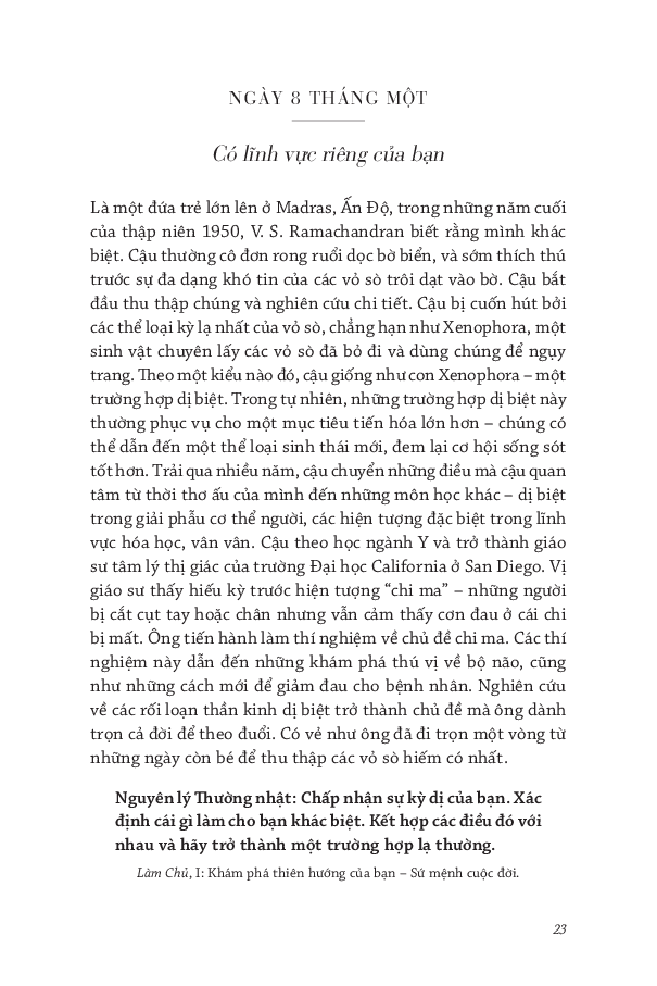 nguyên lý thường nhật - 366 suy ngẫm về quyền lực, quyến rũ, làm chủ, chiến lược, và bản chất con người