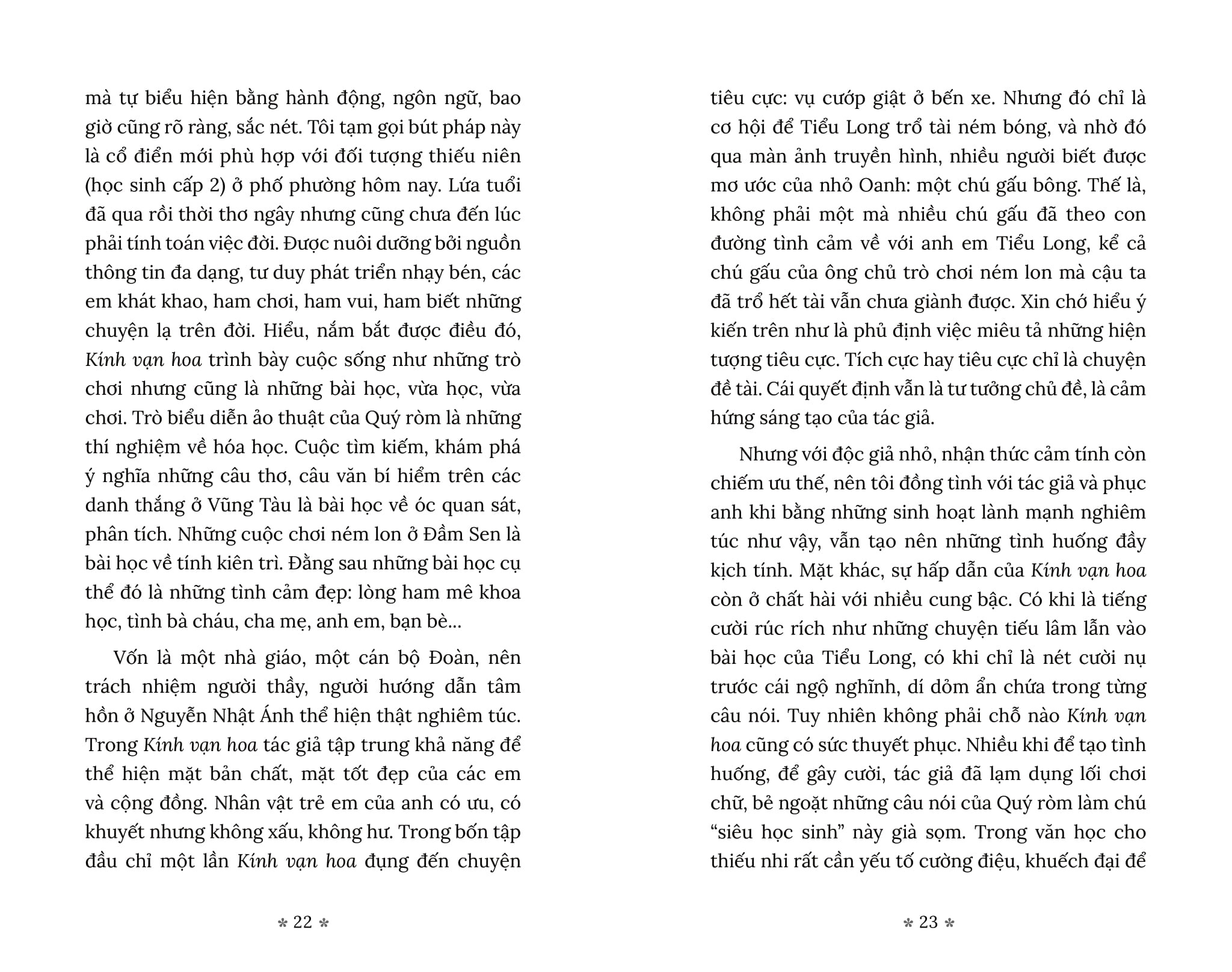 Nguyễn Nhật Ánh Và Kính Vạn Hoa - Chuyện Từ A Đến Z