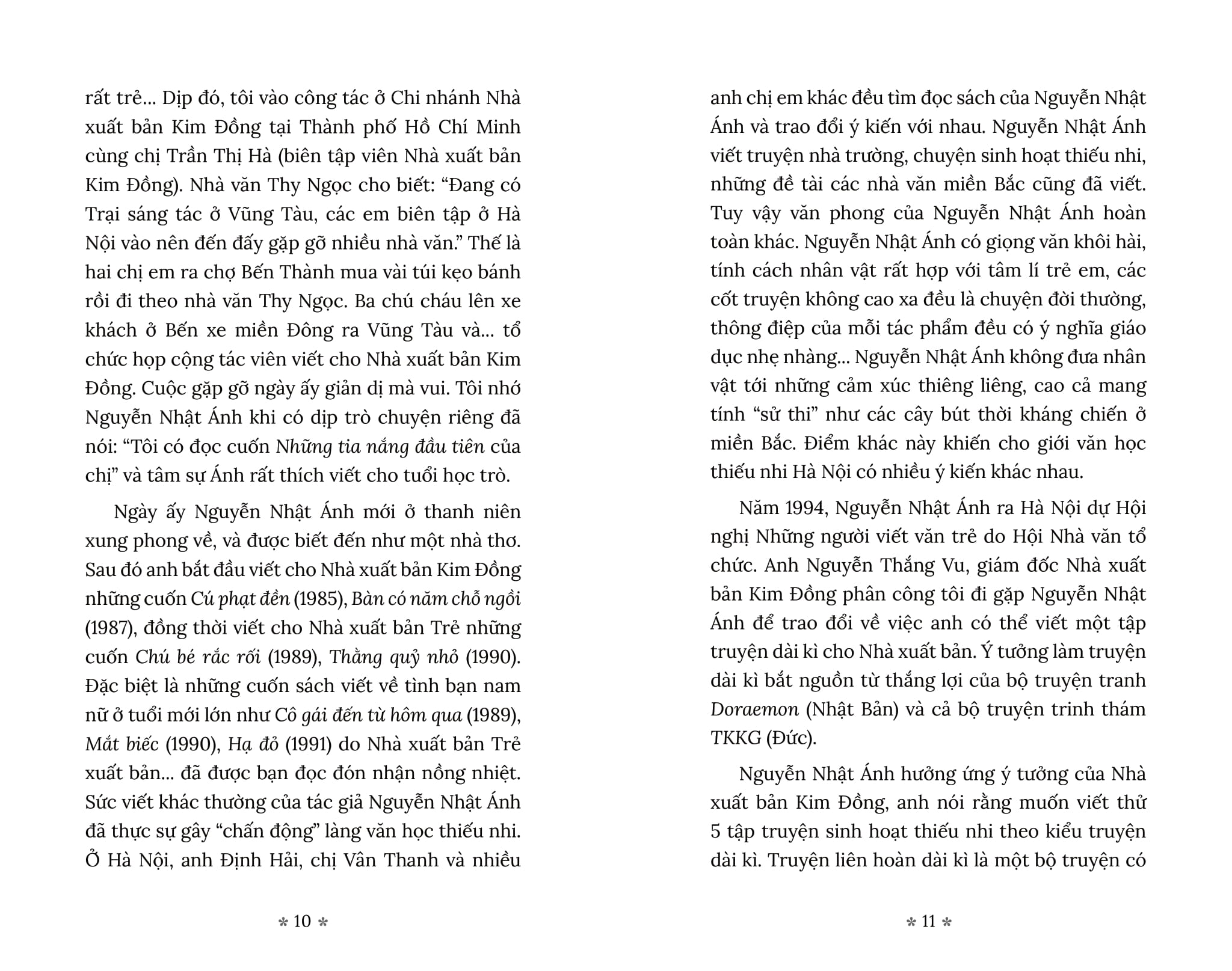 Nguyễn Nhật Ánh Và Kính Vạn Hoa - Chuyện Từ A Đến Z