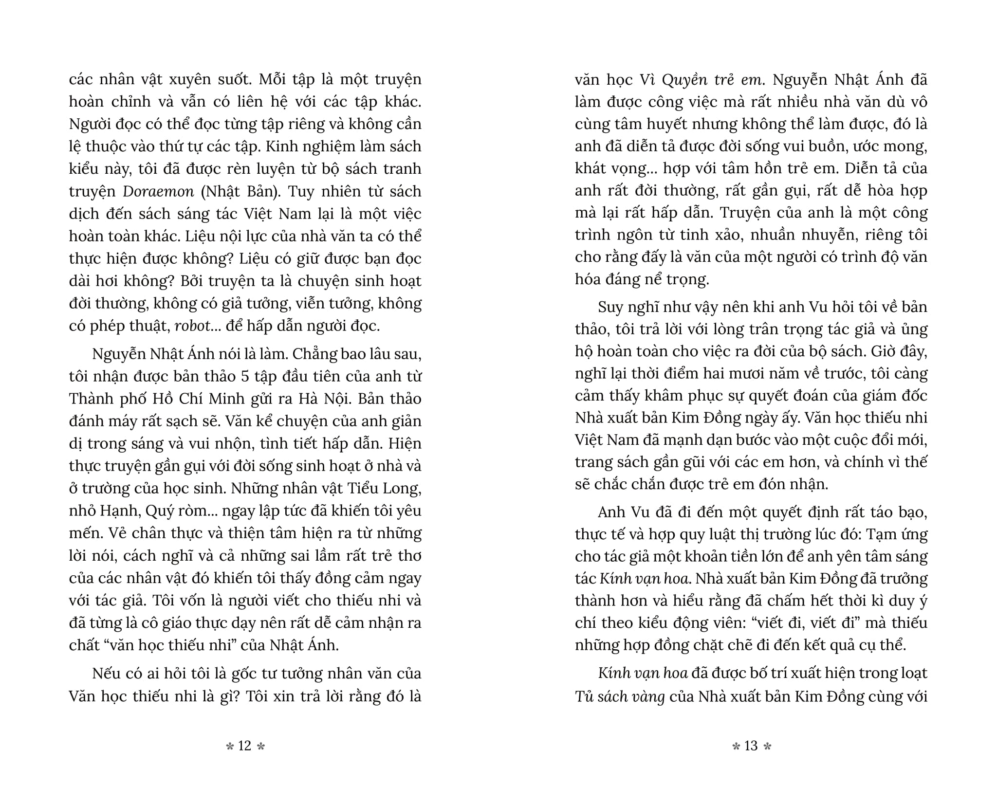 Nguyễn Nhật Ánh Và Kính Vạn Hoa - Chuyện Từ A Đến Z