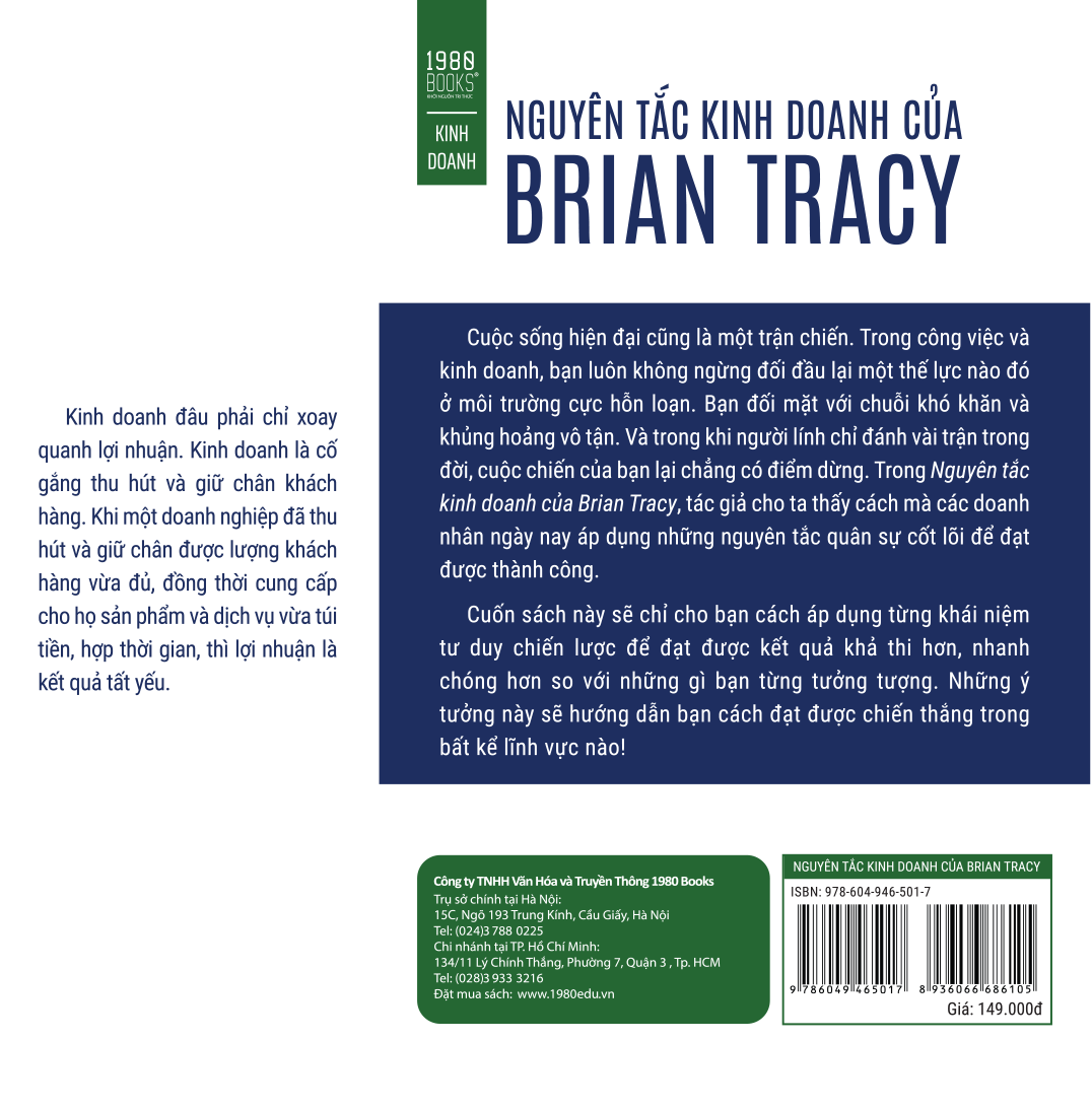 nguyên tắc kinh doanh của brian tracy