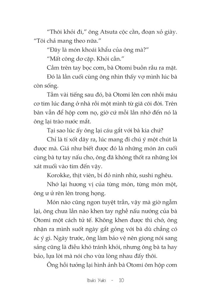 nguyện ước cuối trong căn bếp yêu thương