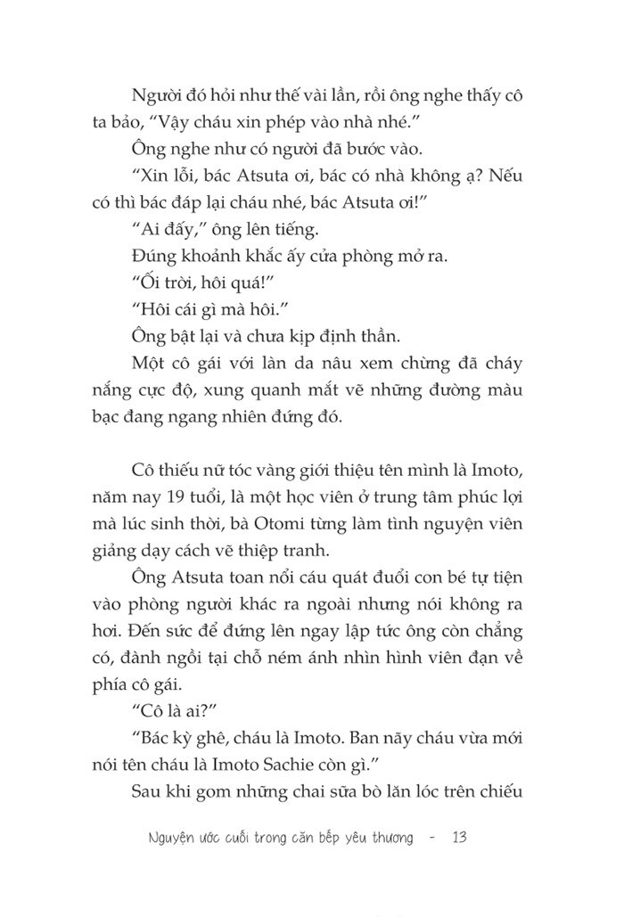 nguyện ước cuối trong căn bếp yêu thương