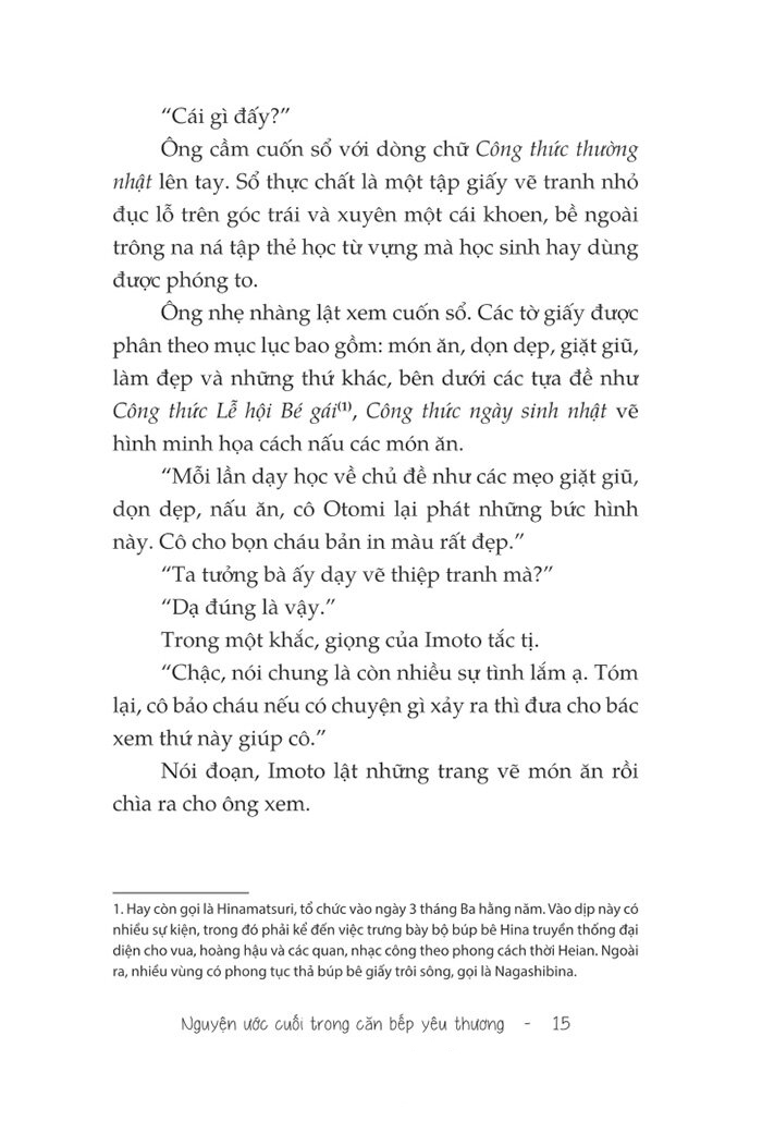 nguyện ước cuối trong căn bếp yêu thương