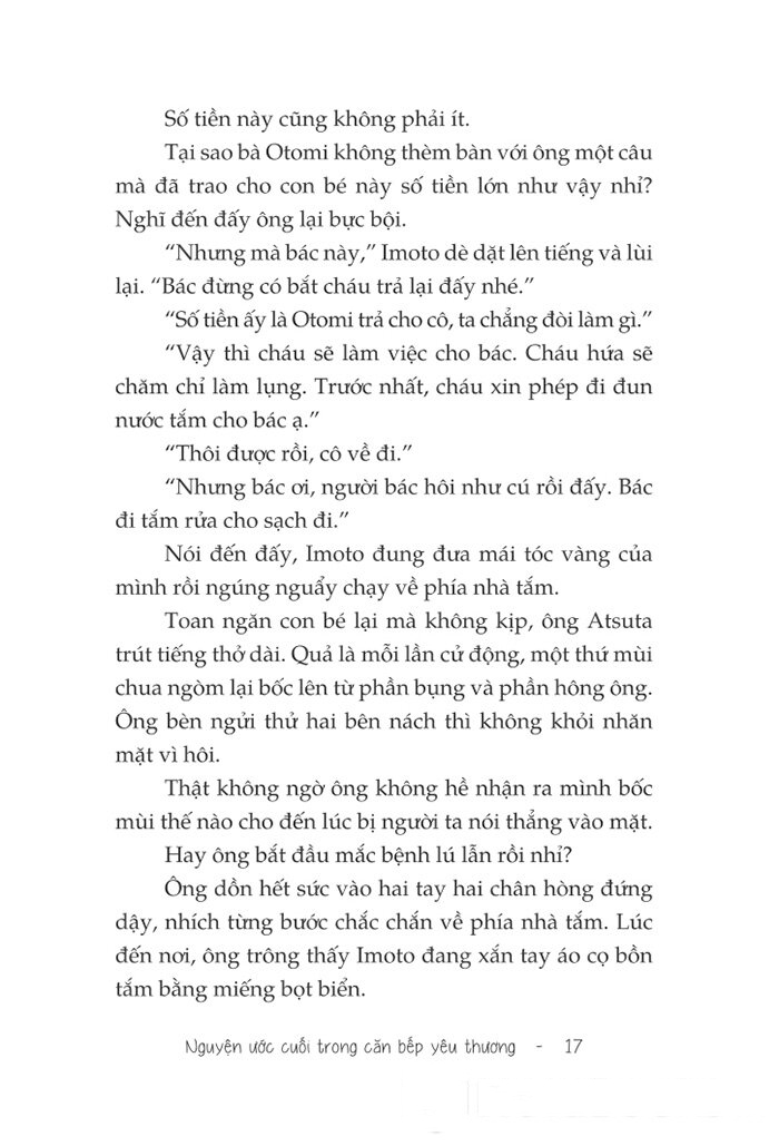 nguyện ước cuối trong căn bếp yêu thương