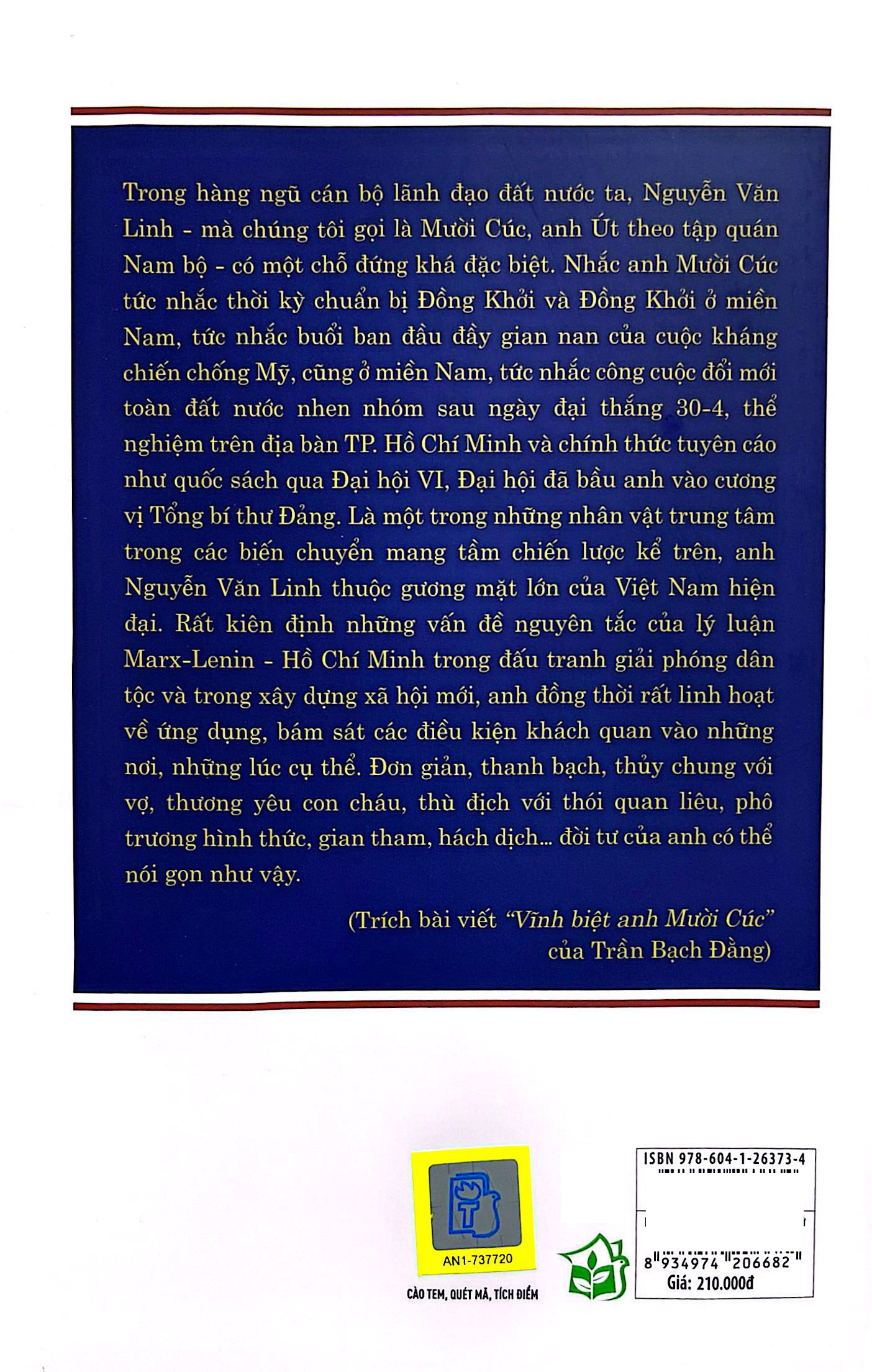 nguyễn văn linh - hành trình cùng lịch sử