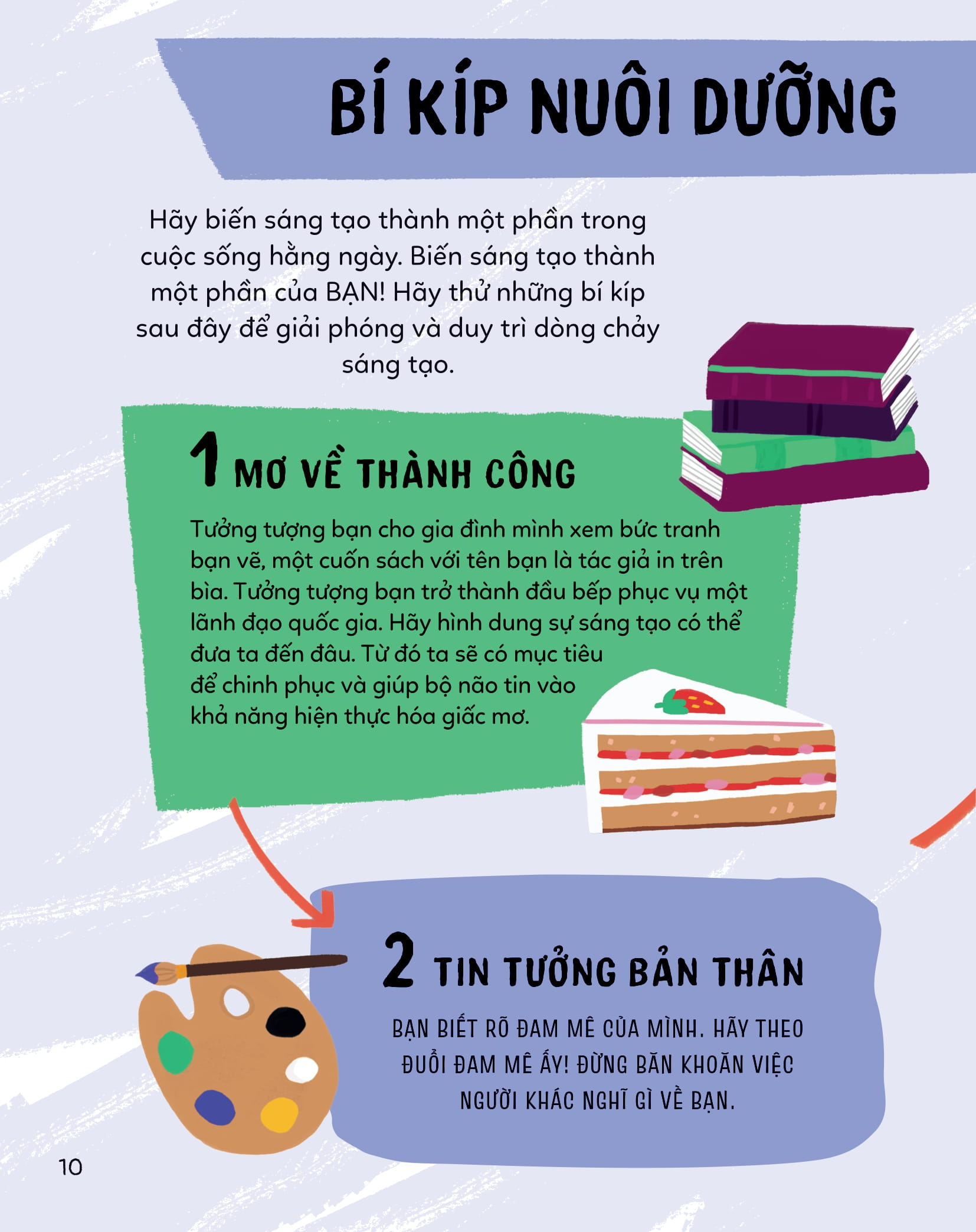 nhà chinh phục tí hon - 10 mục tiêu khơi nguồn sáng tạo