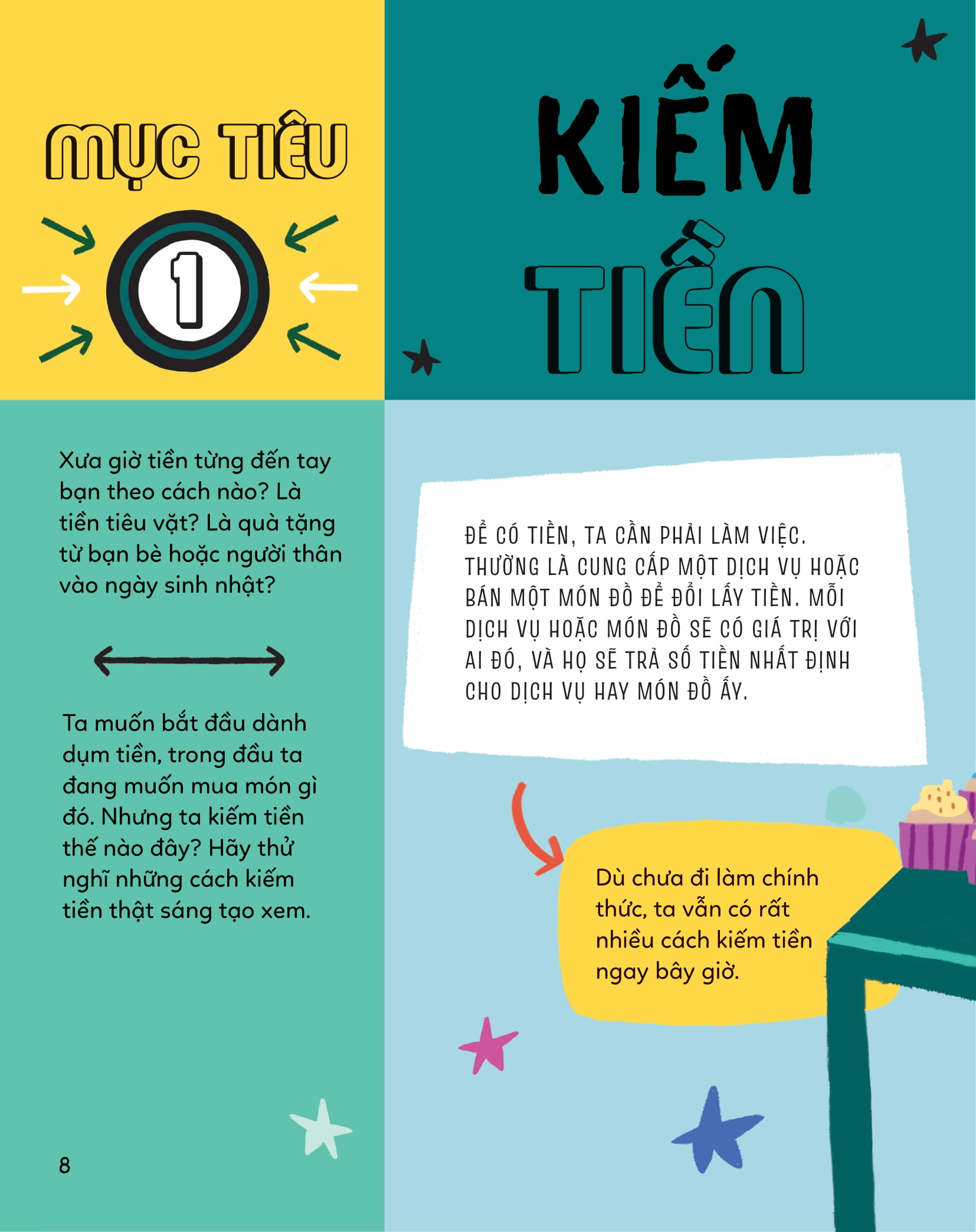 nhà chinh phục tí hon - 10 mục tiêu quản lí tiền bạc