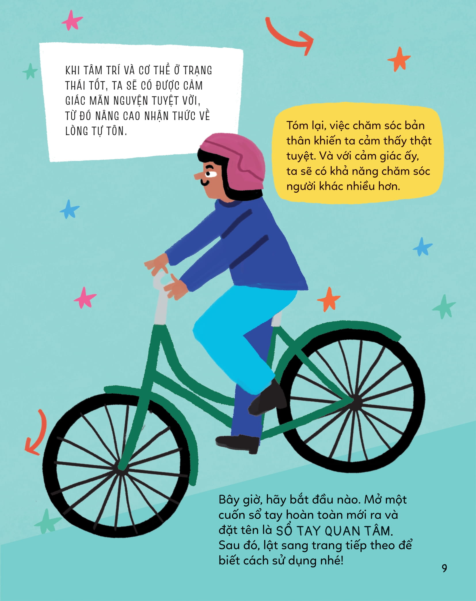 nhà chinh phục tí hon - 10 mục tiêu rèn luyện lòng quan tâm