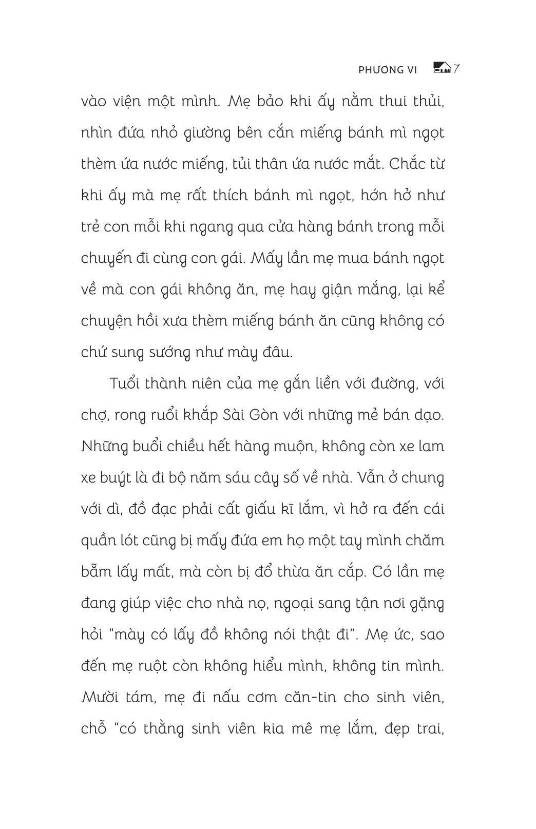 nhà có hai mẹ con