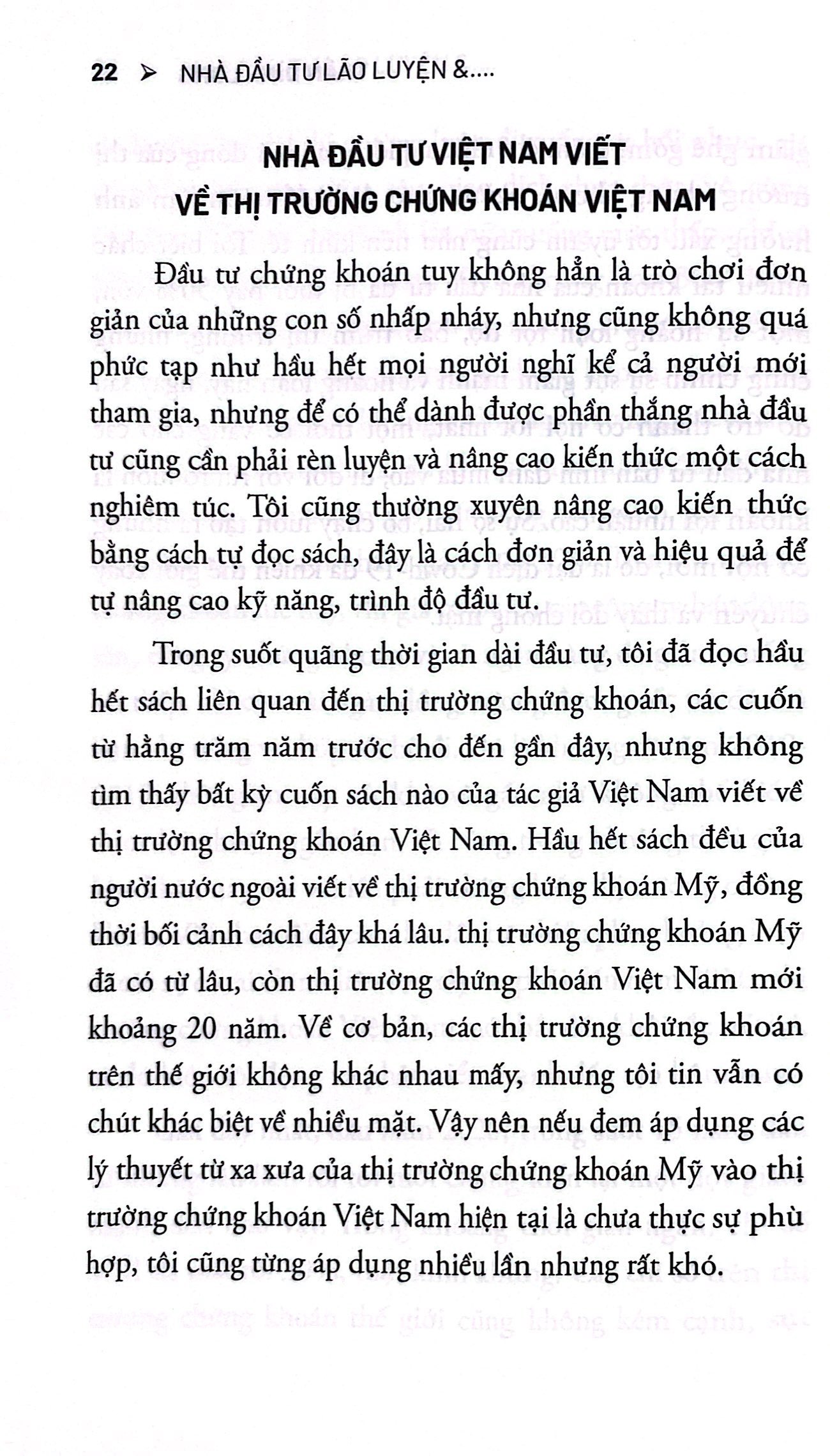 nhà đầu tư lão luyện và thị trường chứng khoán việt nam (tái bản 2023)