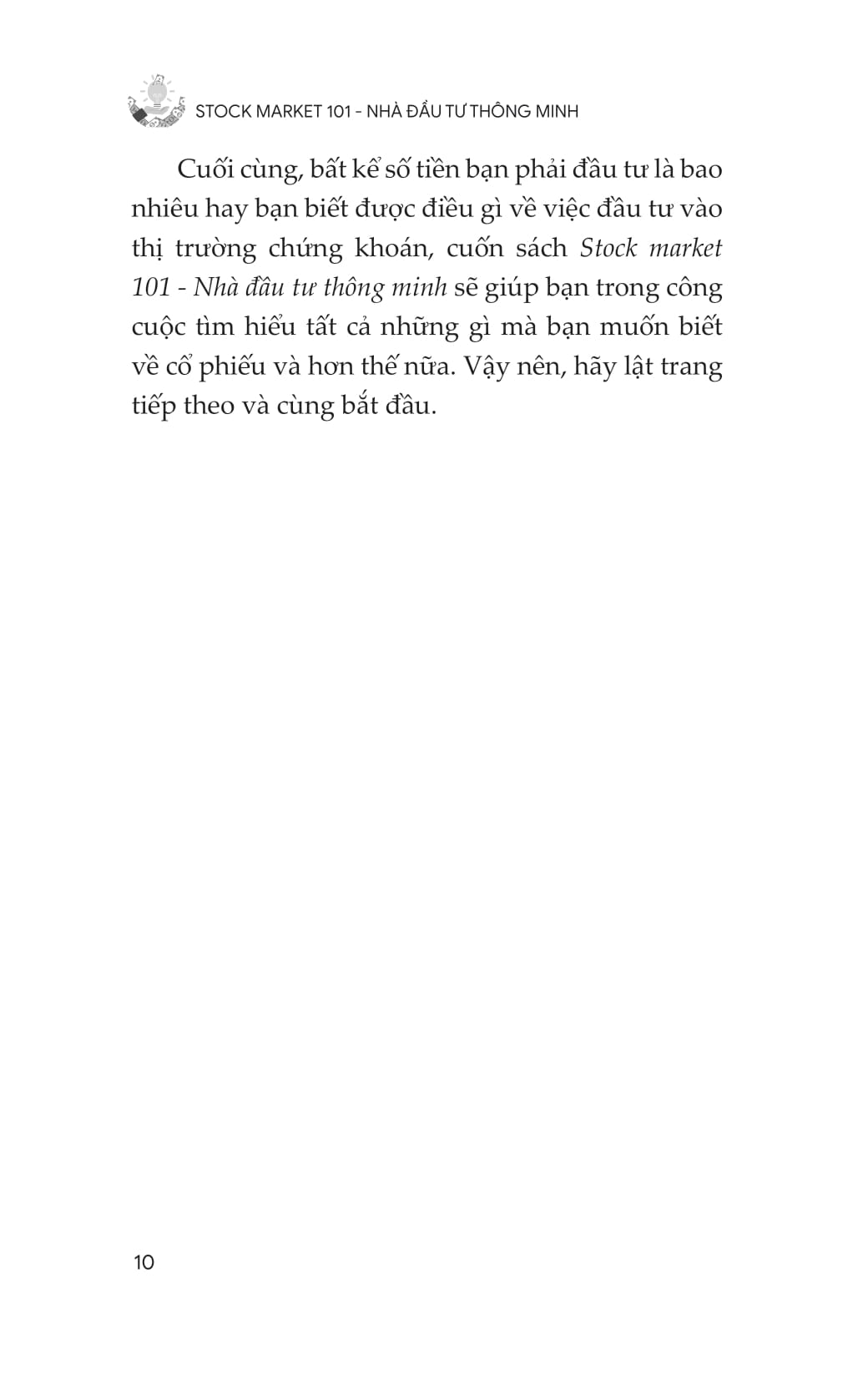 Nha Dau Tu Thong Minh - Stock Market 101