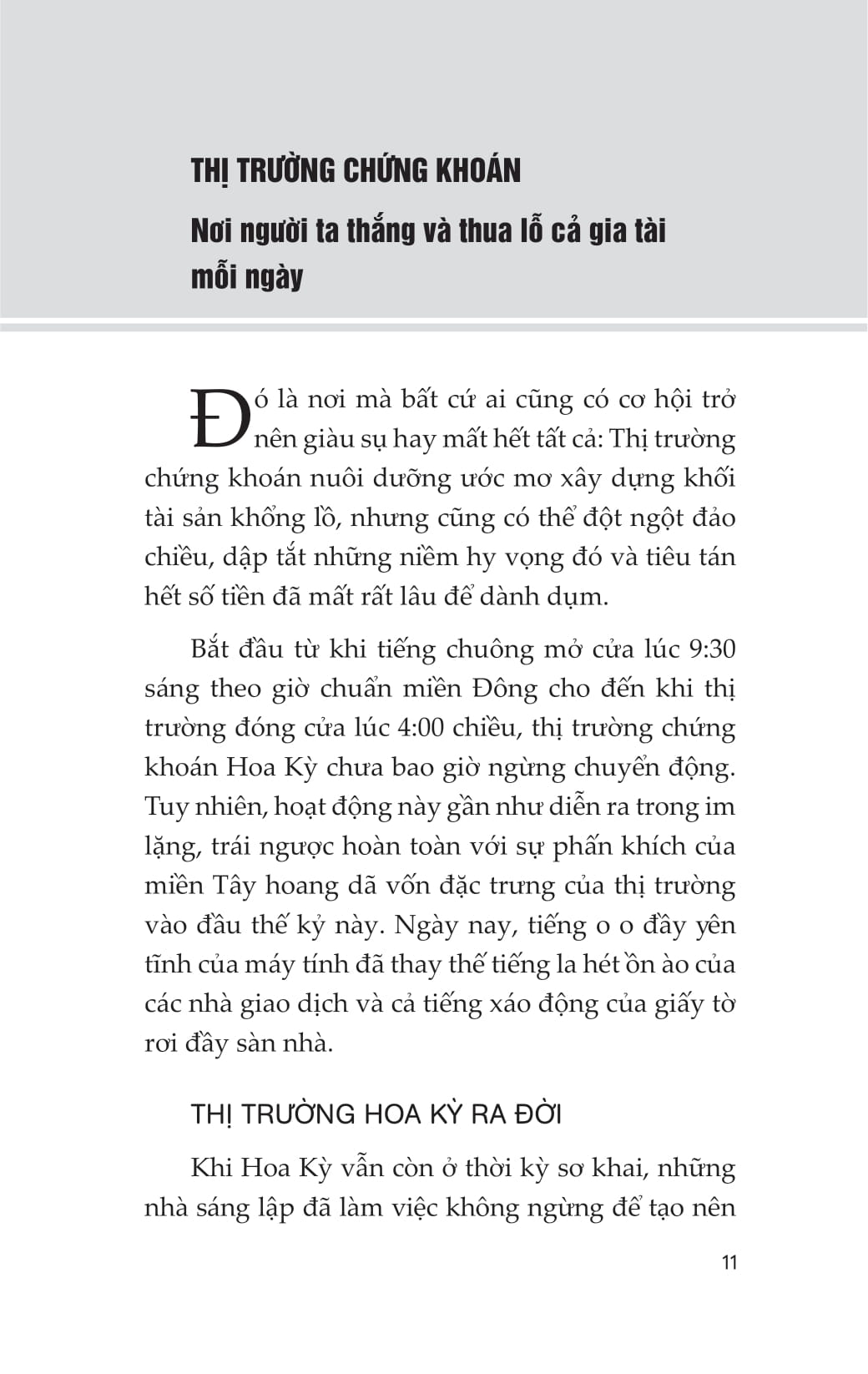 Nha Dau Tu Thong Minh - Stock Market 101