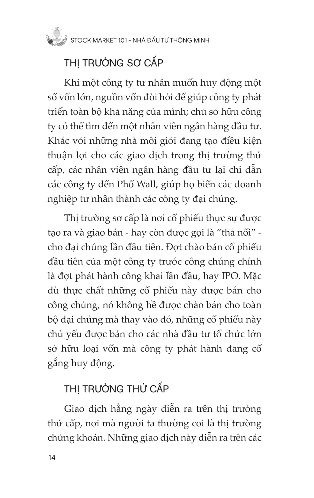 Nha Dau Tu Thong Minh - Stock Market 101