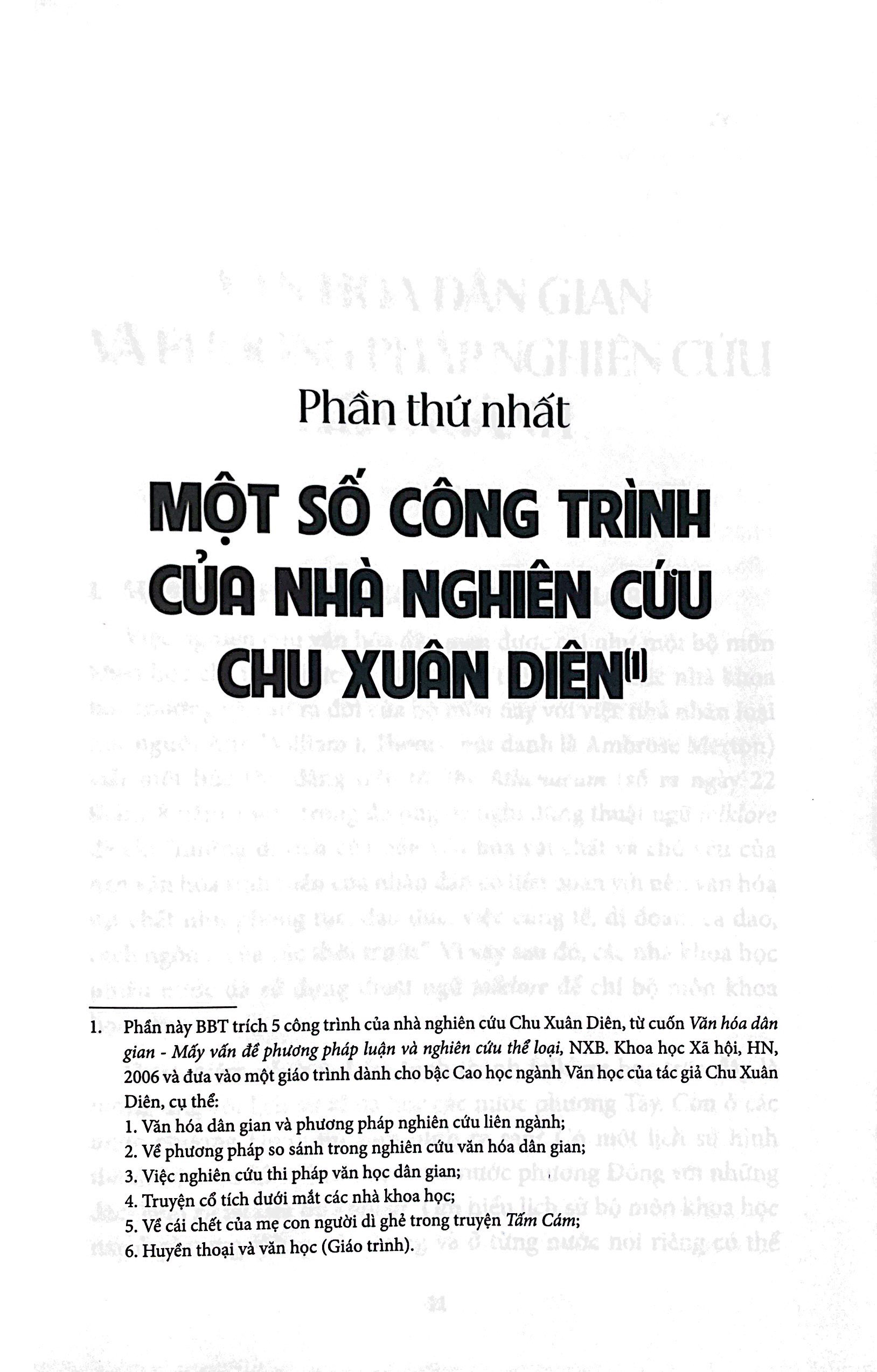 nhà giáo nghiên cứu văn hóa dân gian chu xuân diên