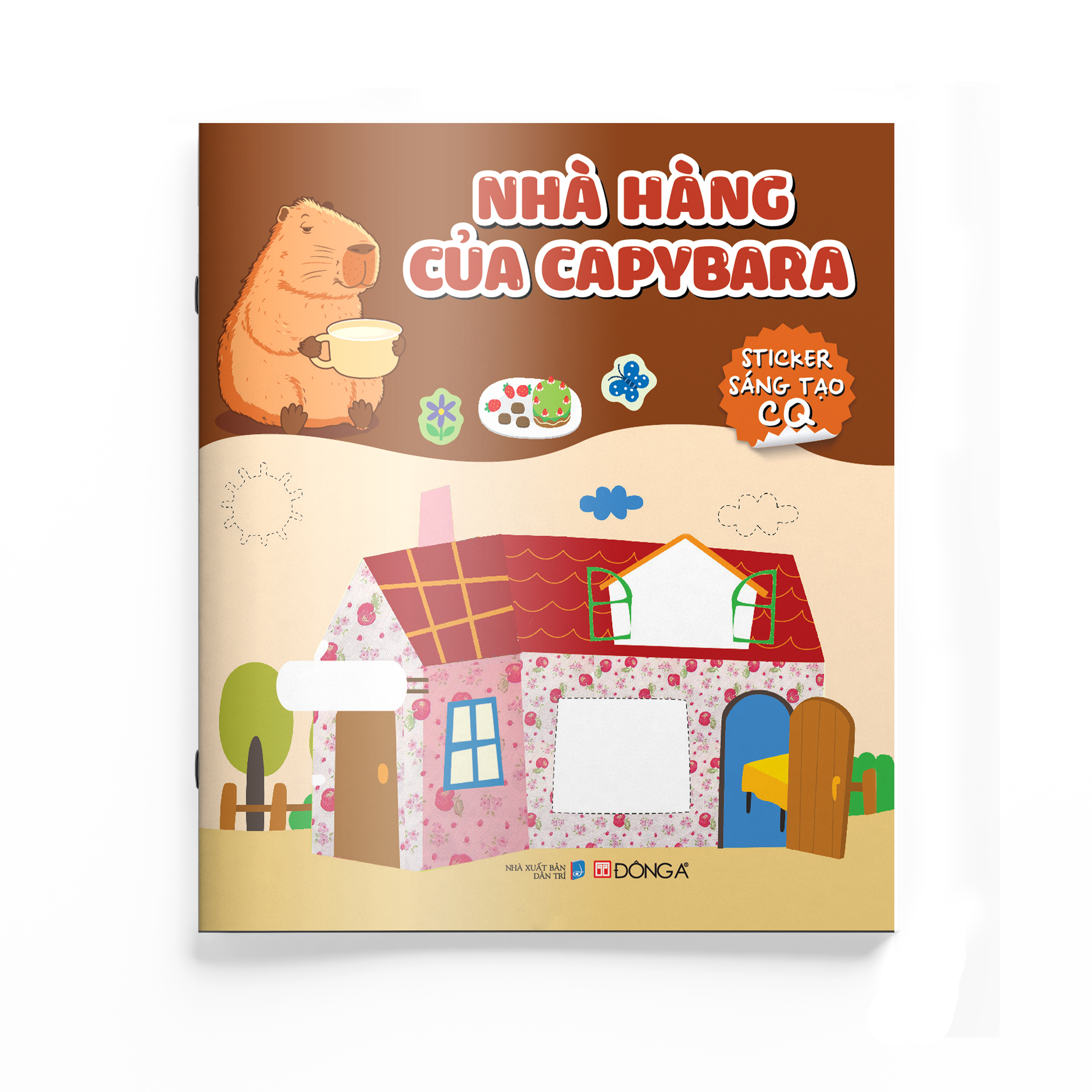nhà hàng của capybara- sticker sáng tạo cq