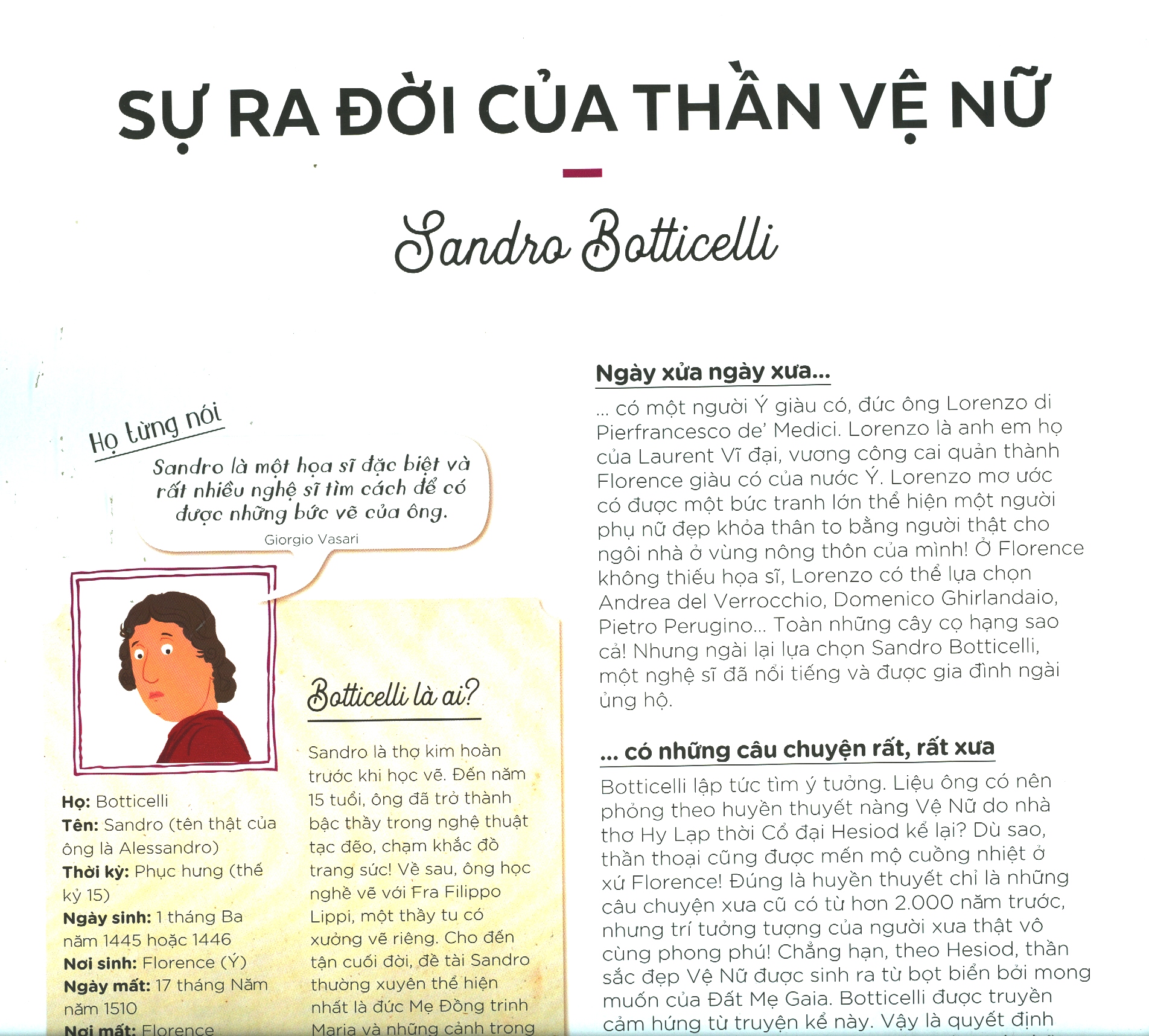 nhà khám phá nhỏ tuổi - 10 bức tranh đẹp nhất lịch sử hội họa
