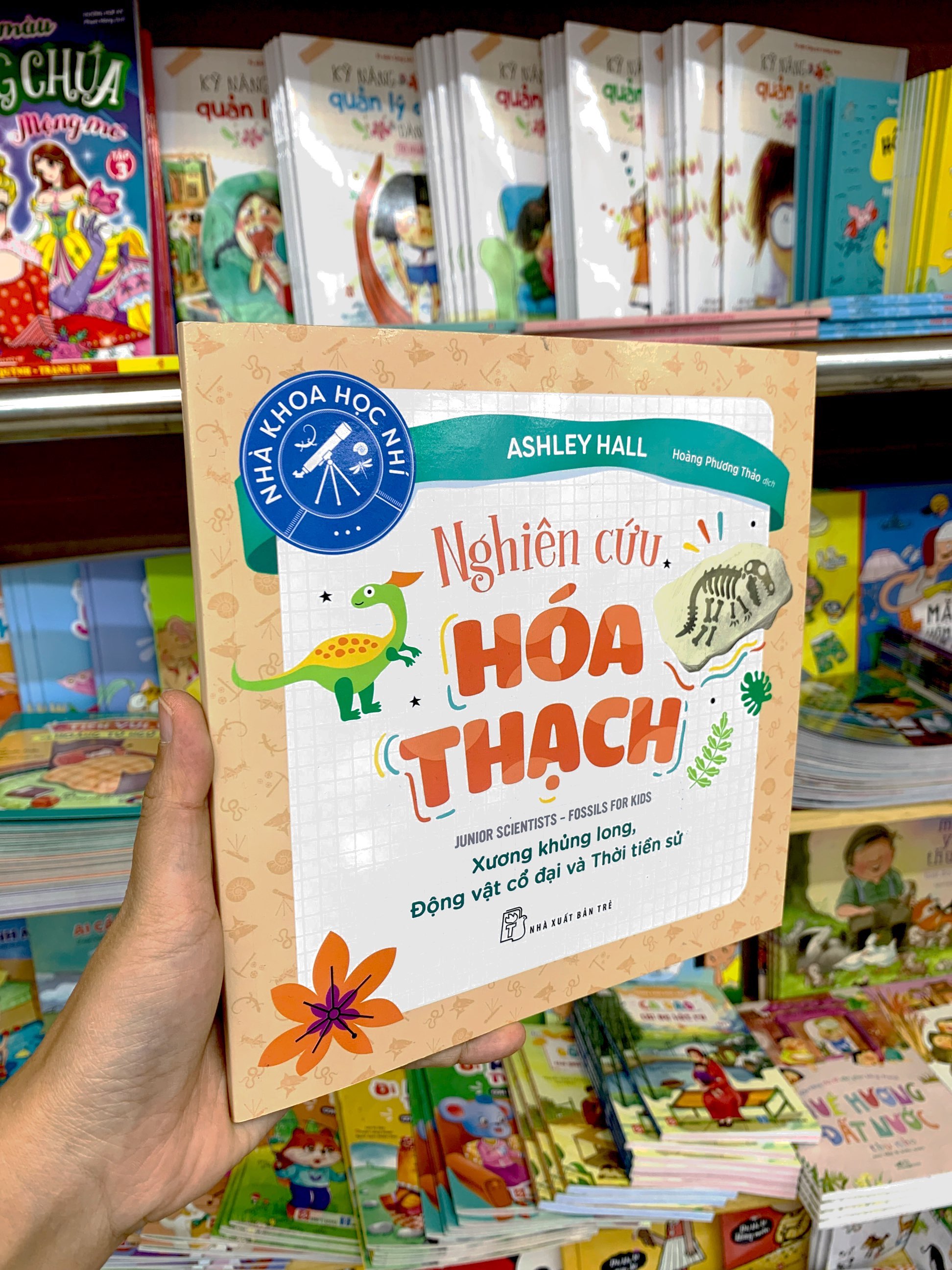 nhà khoa học nhí - nghiên cứu hóa thạch - xương khủng long, động vật cổ đại và thời tiền sử