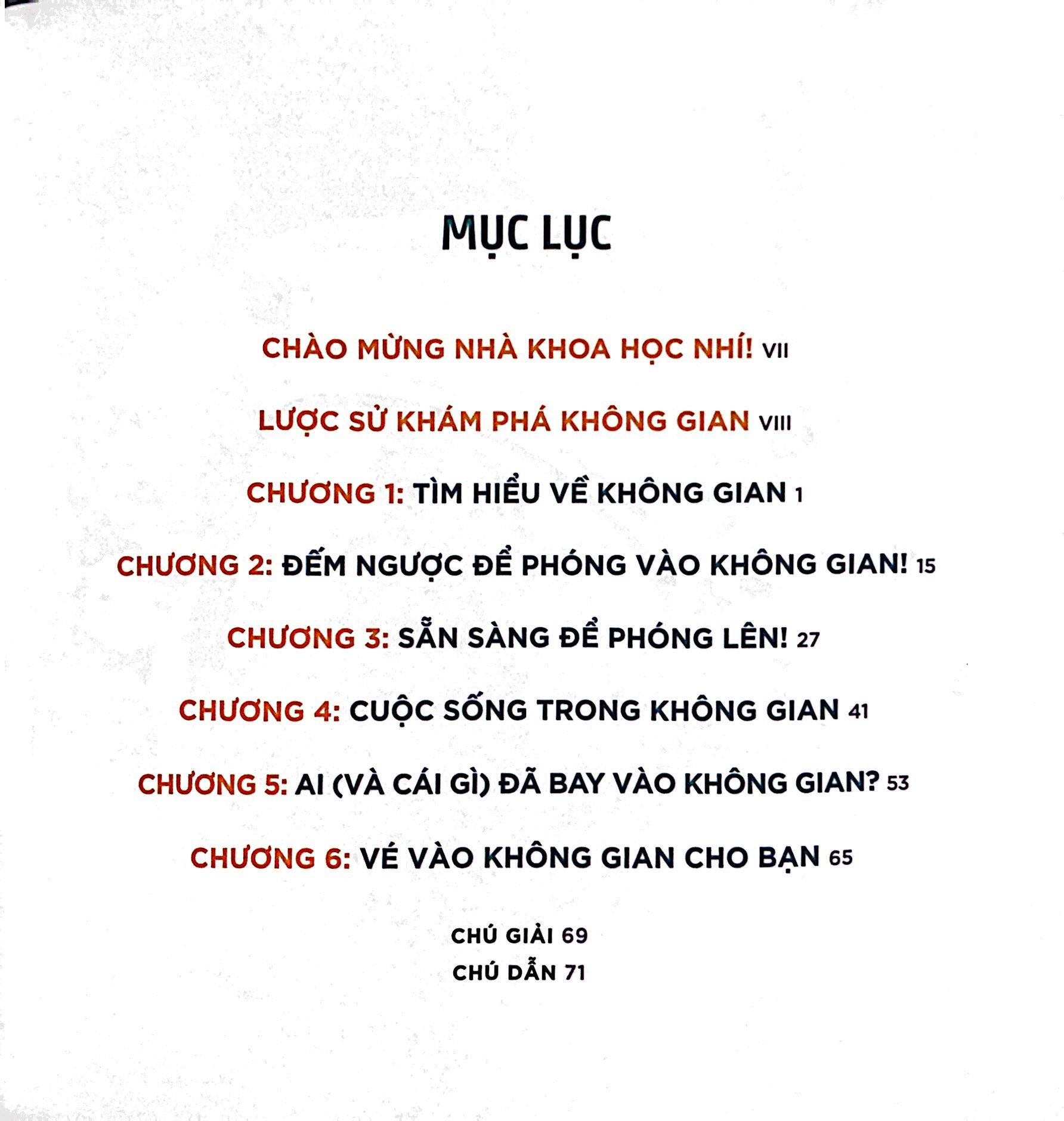 nhà khoa học nhí : thám hiểm vũ trụ - phi hành gia, tên lửa và cuộc sống không trọng lực