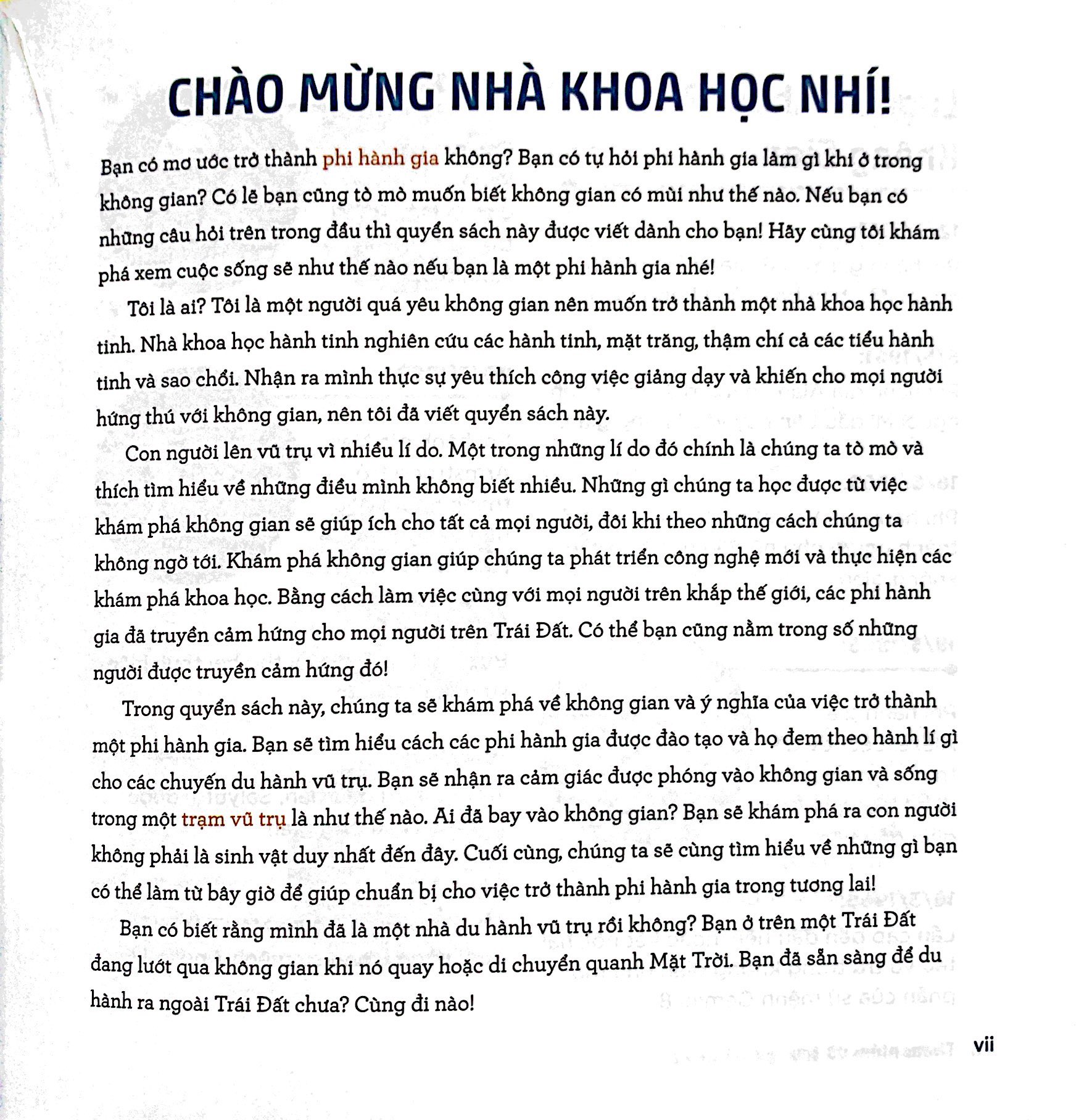 nhà khoa học nhí : thám hiểm vũ trụ - phi hành gia, tên lửa và cuộc sống không trọng lực