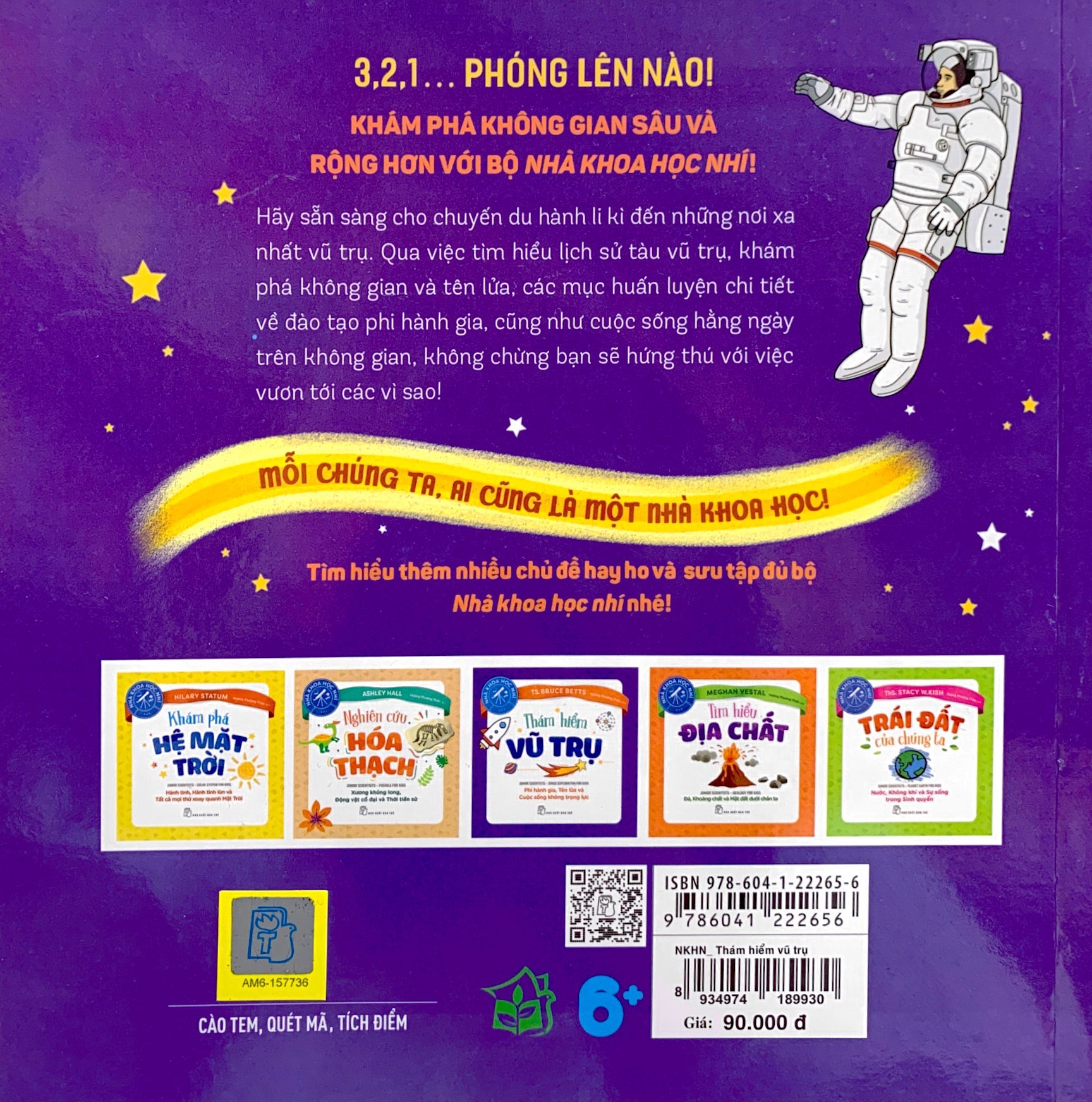 nhà khoa học nhí : thám hiểm vũ trụ - phi hành gia, tên lửa và cuộc sống không trọng lực