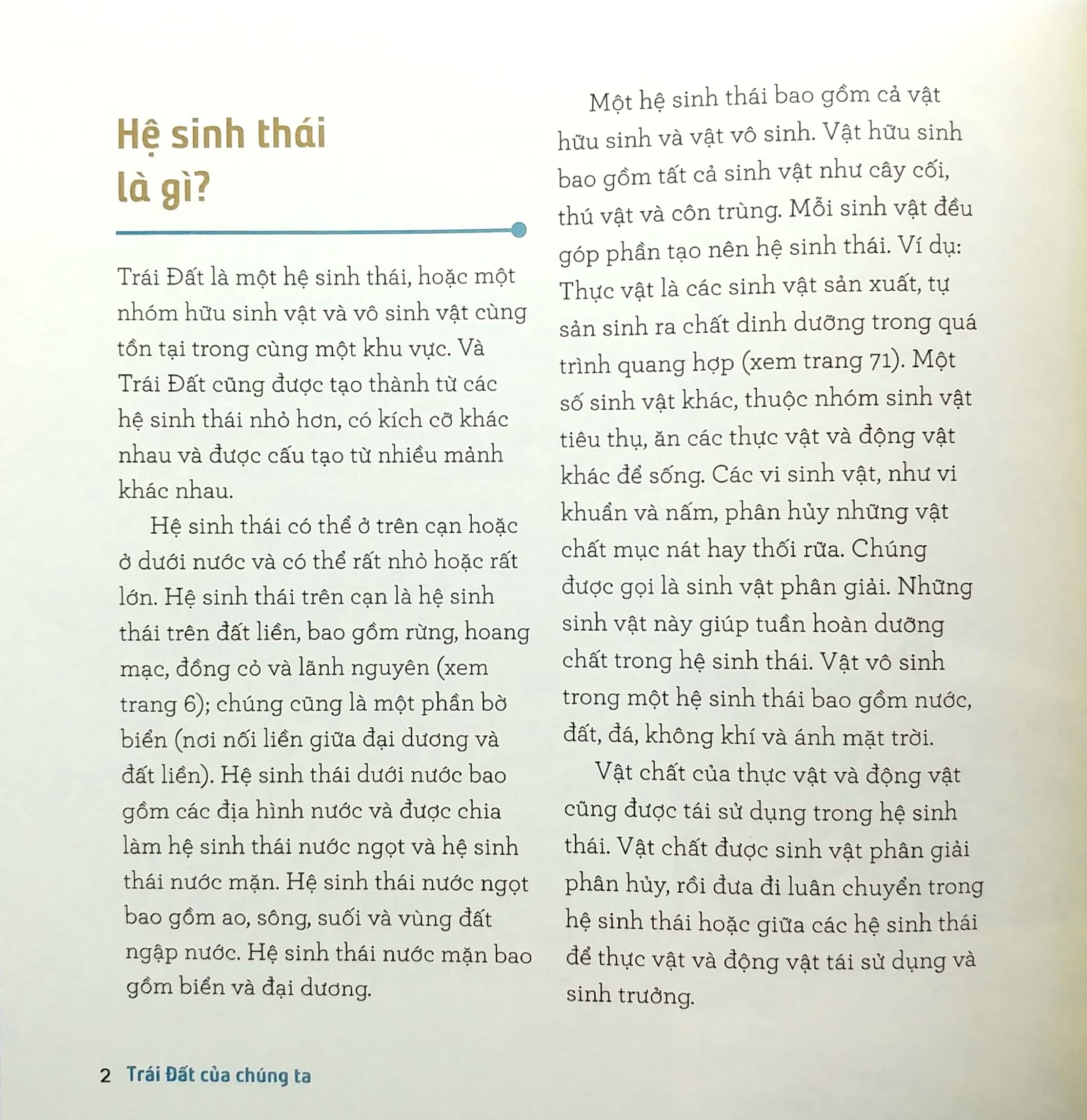 nhà khoa học nhí - trái đất của chúng ta - nước, không khí và sự sống trong sinh quyển