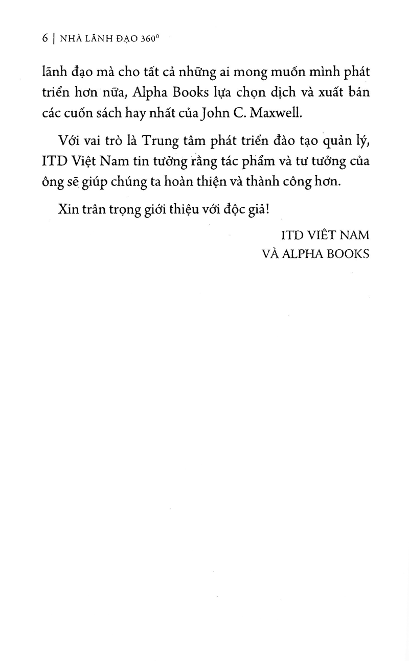 nhà lãnh đạo 360 độ (tái bản 2021)