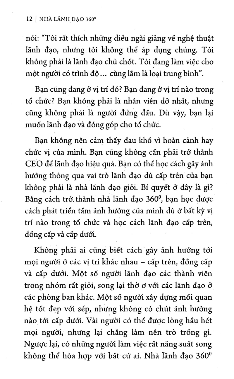 nhà lãnh đạo 360 độ (tái bản 2021)