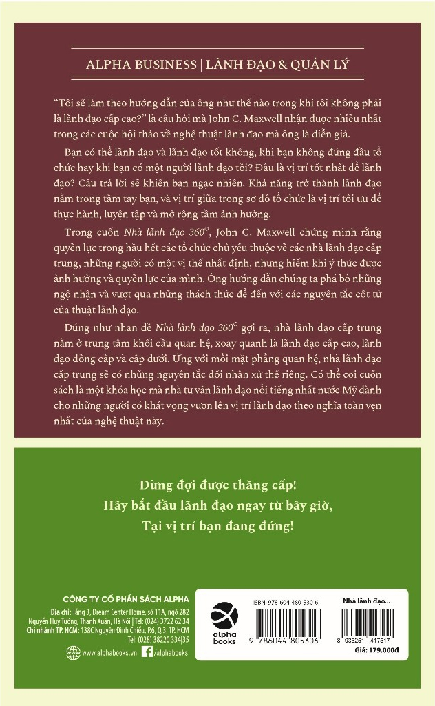 nhà lãnh đạo 360 độ (tái bản 2023)