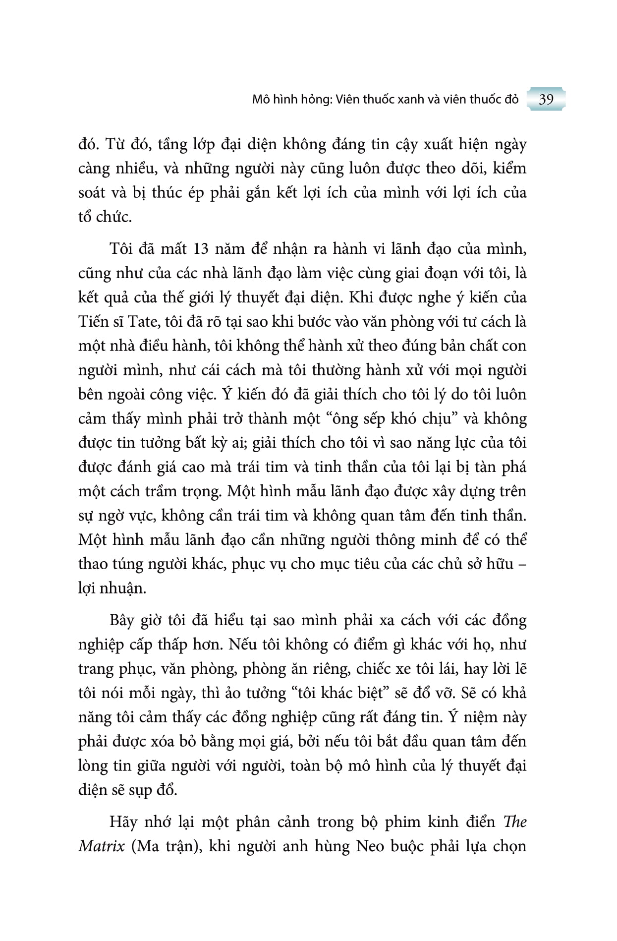 nhà lãnh đạo đáng tin cậy