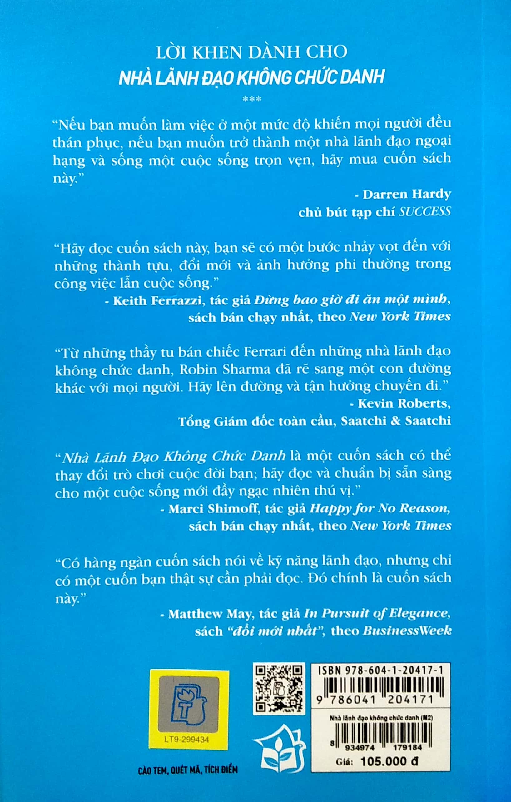 nhà lãnh đạo không chức danh (tái bản 2022)