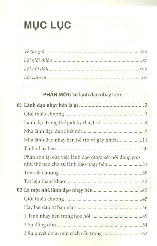 nhà lãnh đạo nhạy bén - cách để tạo ra một doanh nghiệp nhạy bén trong kỷ nguyên kỹ thuật số