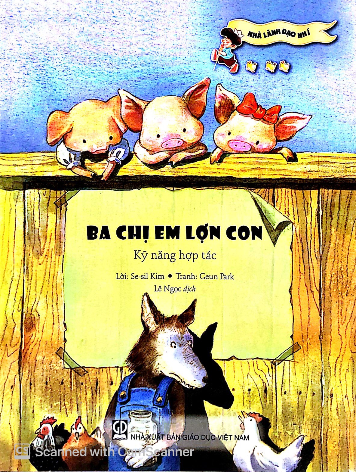 nhà lãnh đạo nhí - ba chị em lợn con