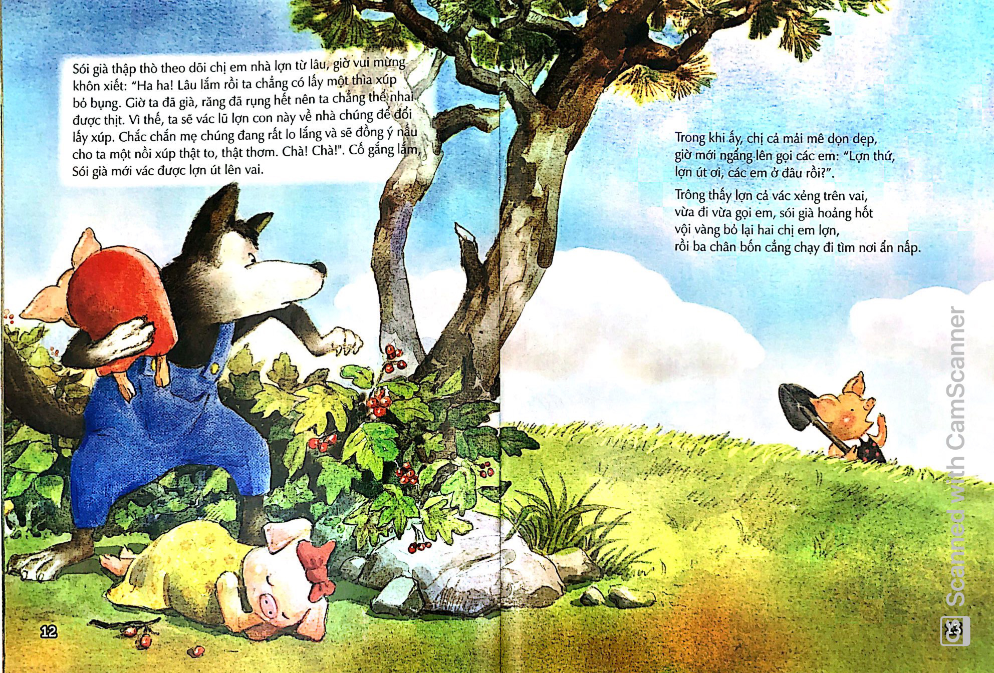 nhà lãnh đạo nhí - ba chị em lợn con