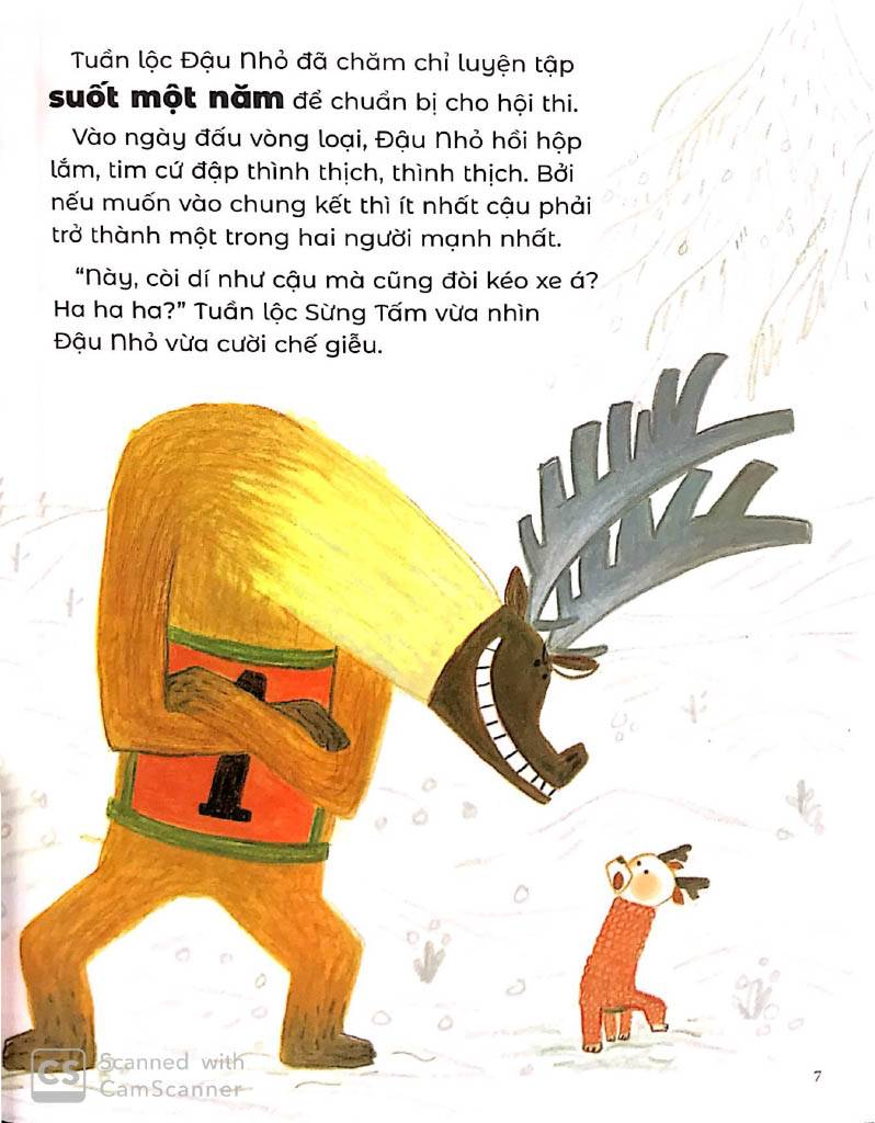 nhà lãnh đạo nhí - kĩ năng kiểm soát bản thân - ai kéo cỗ xe trượt tuyết