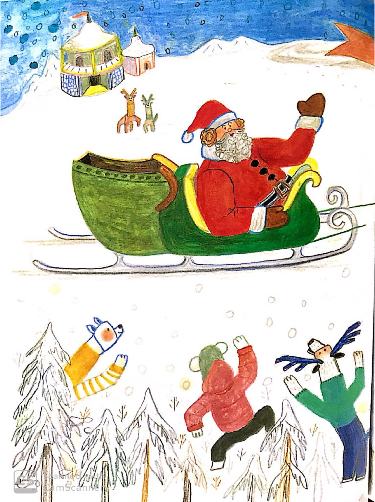 nhà lãnh đạo nhí - kĩ năng kiểm soát bản thân - ai kéo cỗ xe trượt tuyết