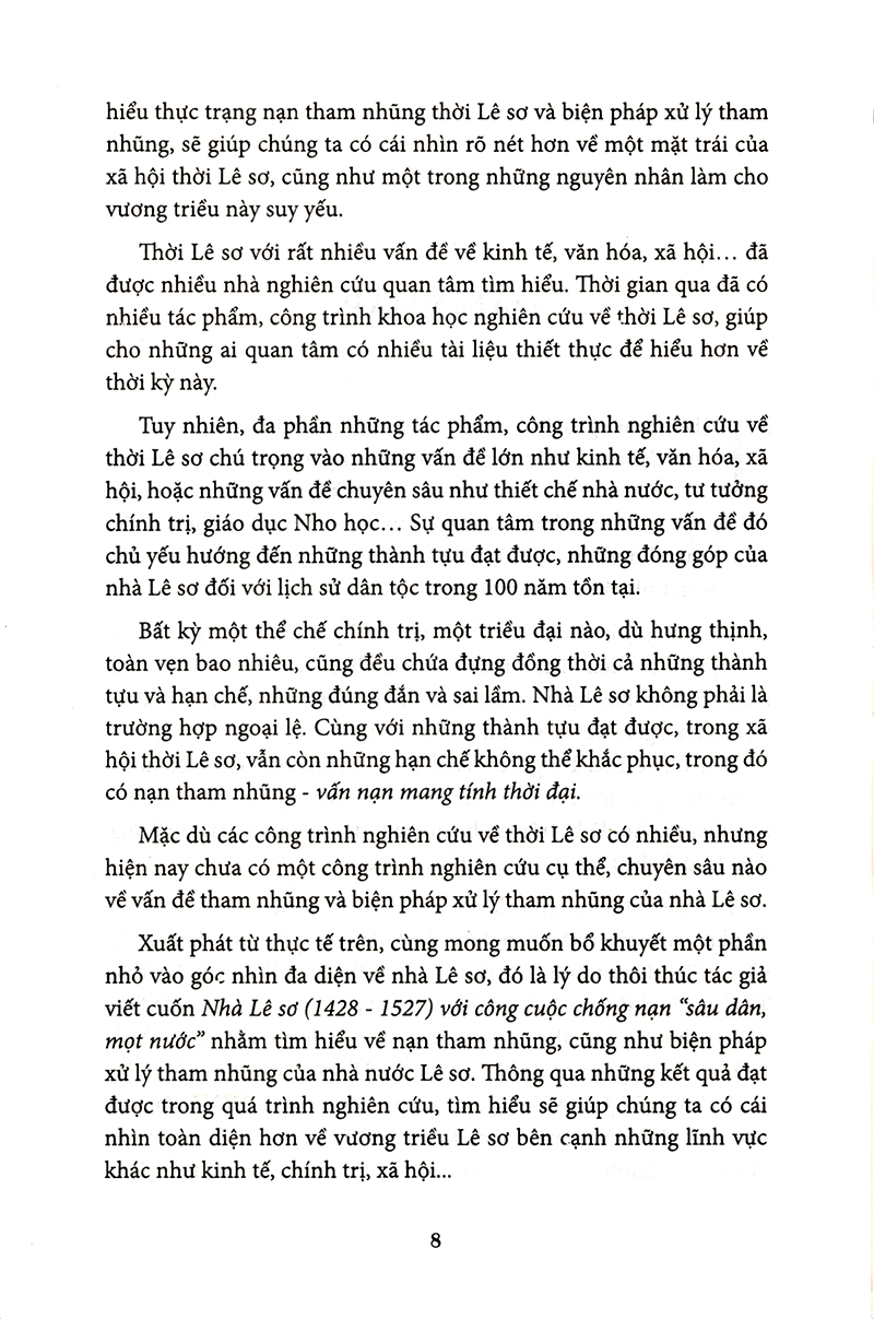 nhà lê sơ (1428 - 1527) với công cuộc chống nạn sâu dân, mọt nước