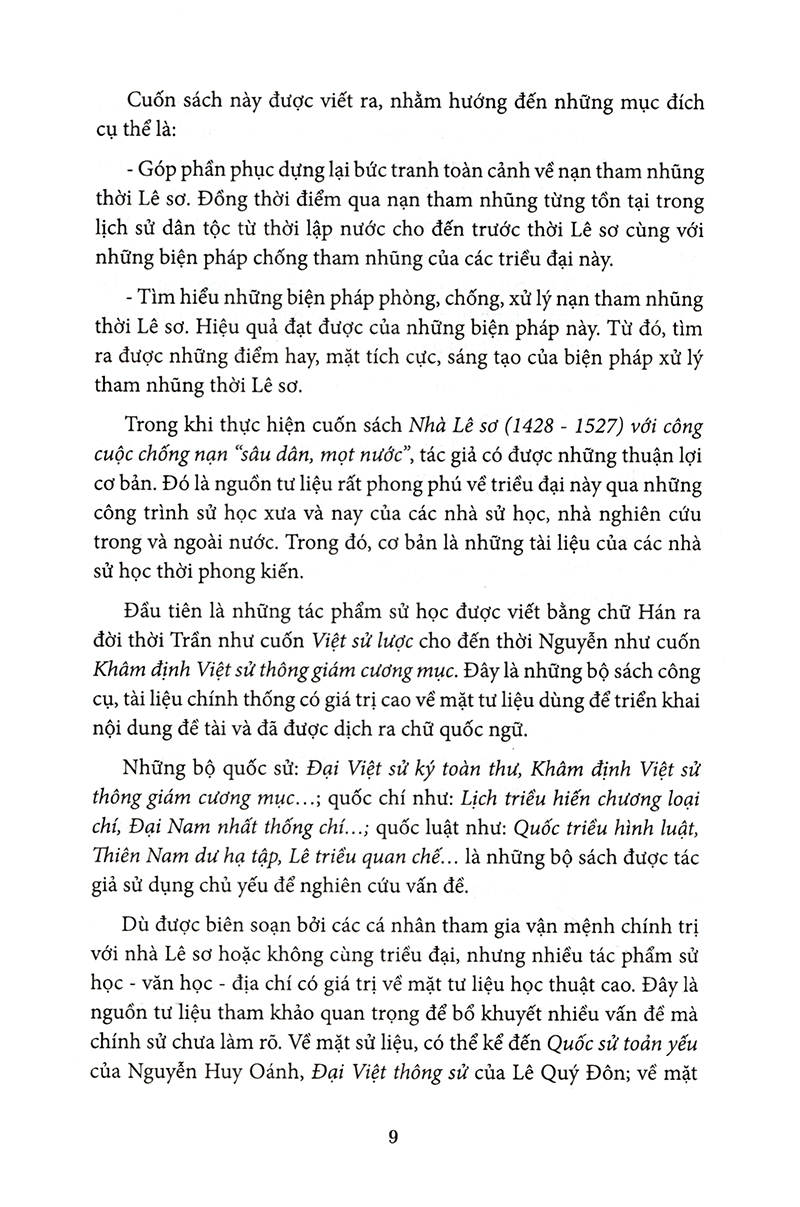 nhà lê sơ (1428 - 1527) với công cuộc chống nạn sâu dân, mọt nước