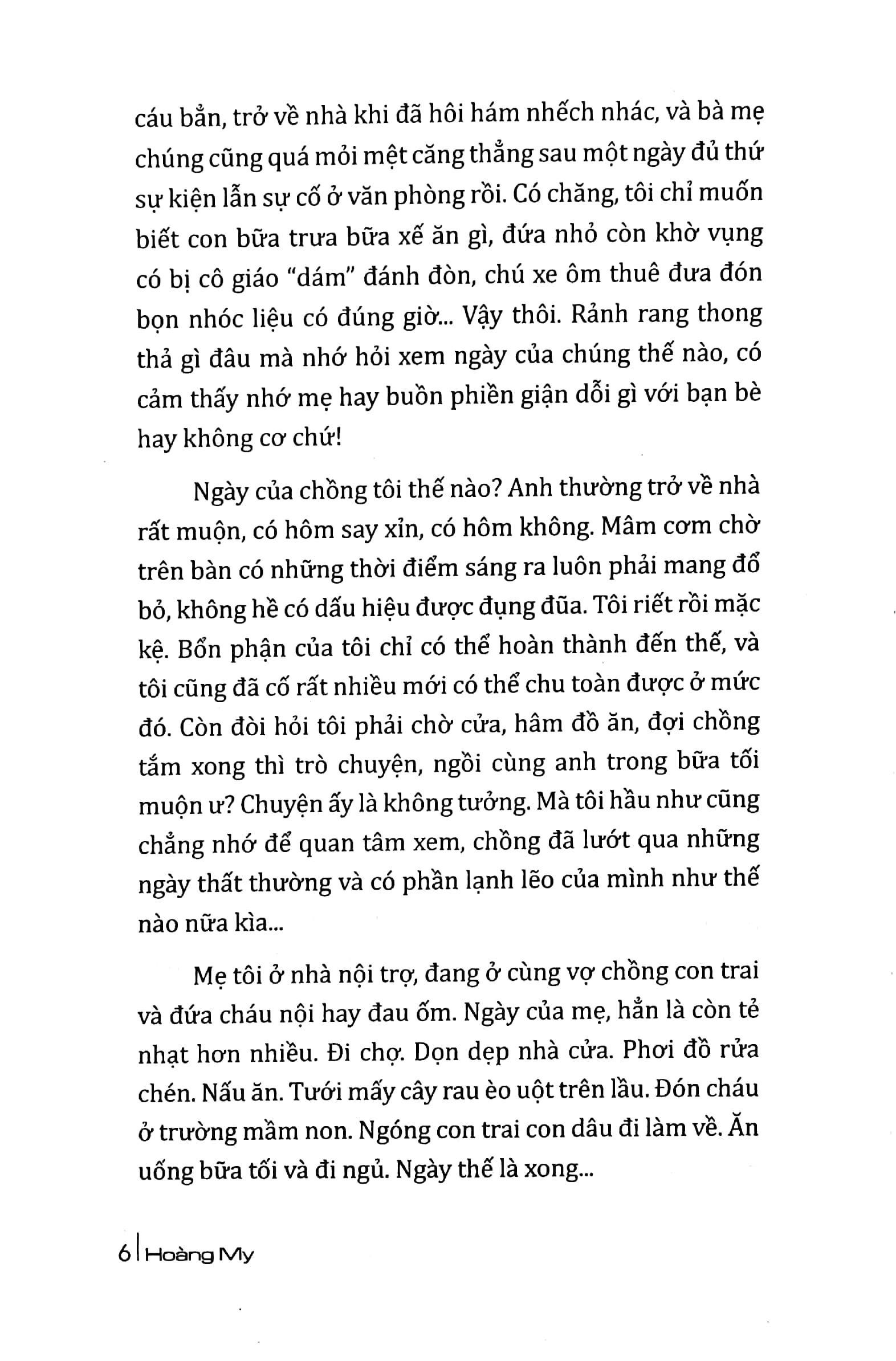 nhà lúc đông lúc vắng