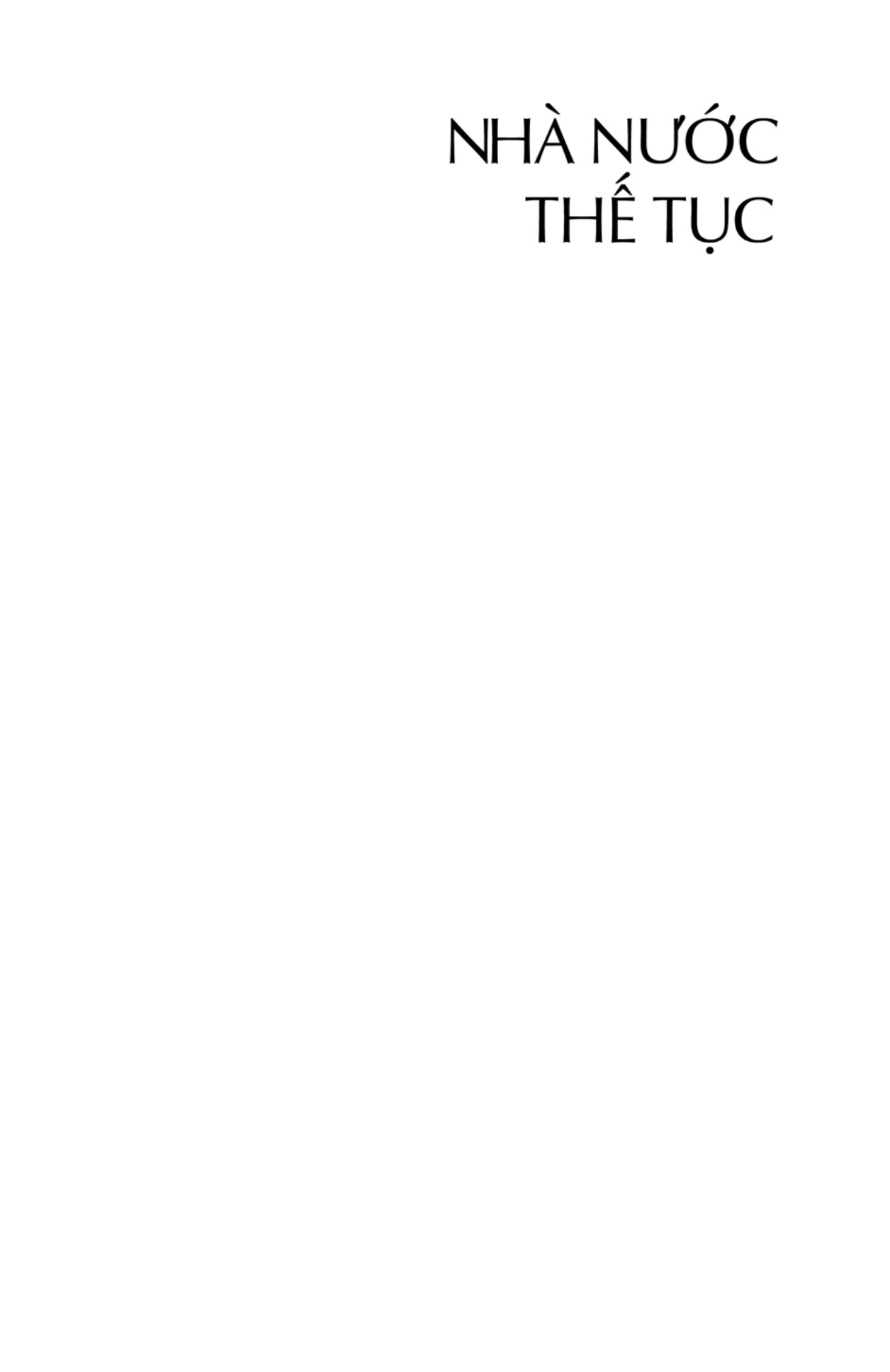 nhà nước thế tục