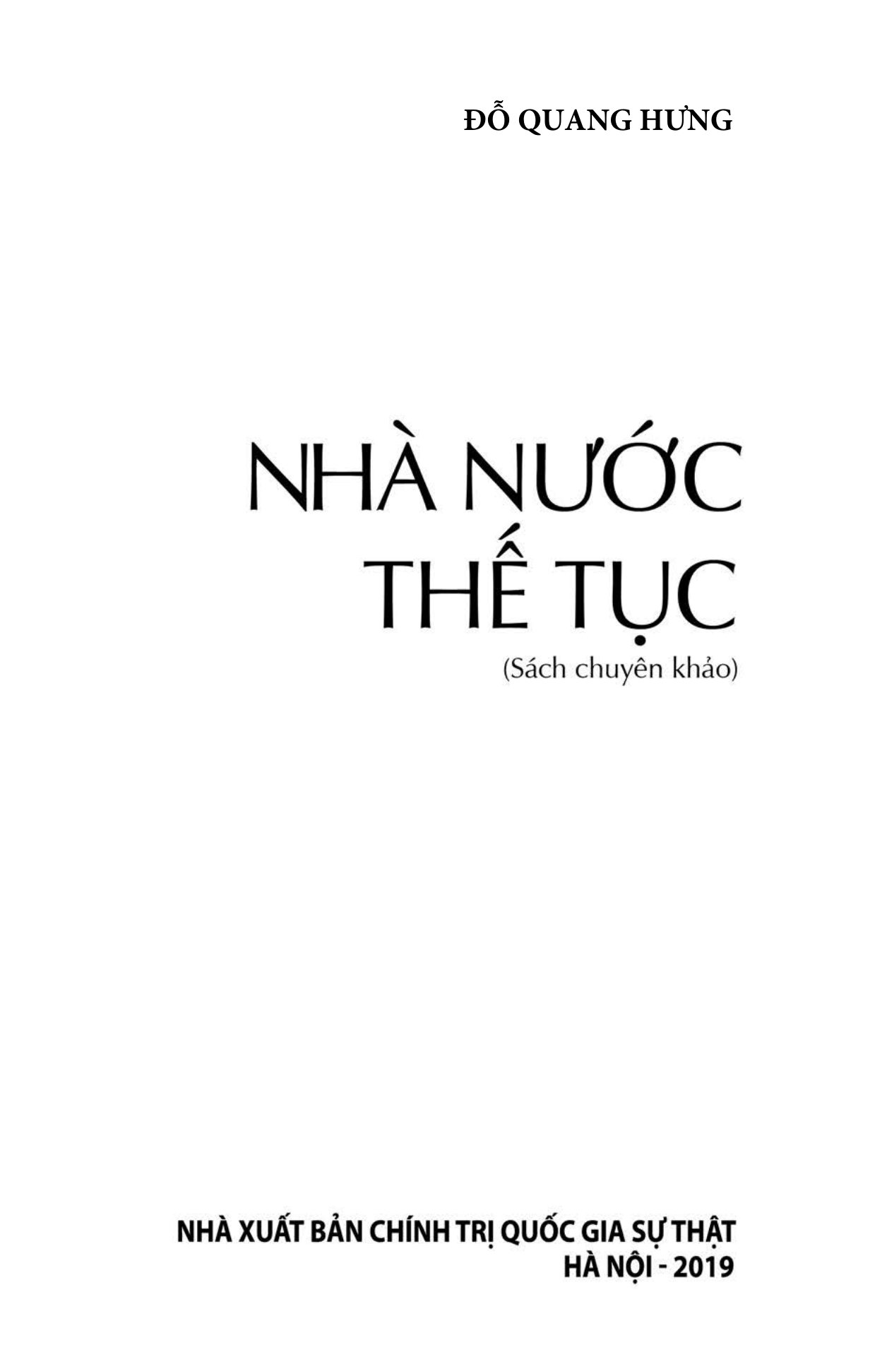 nhà nước thế tục