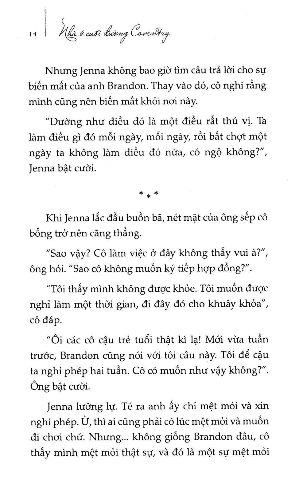 nhà ở cuối đường conventry