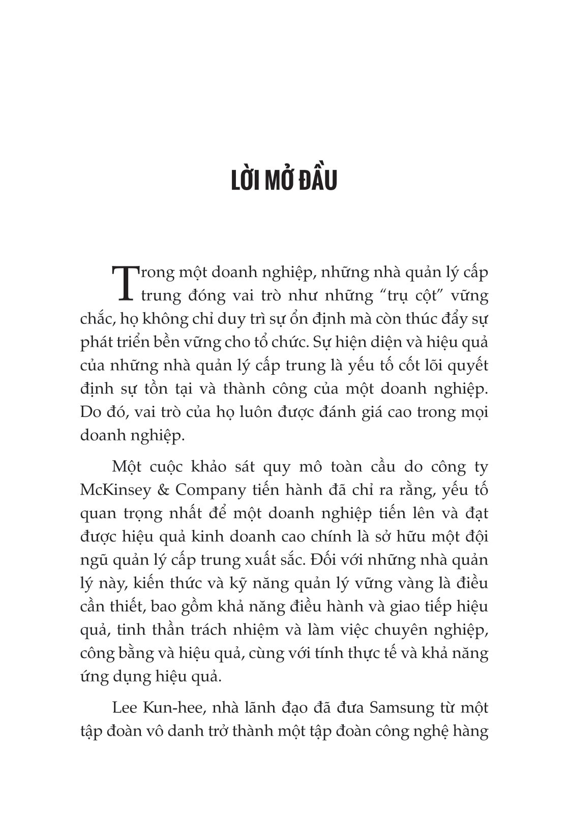 nhà quản lý cấp trung: mắt xích sống còn của doanh nghiệp