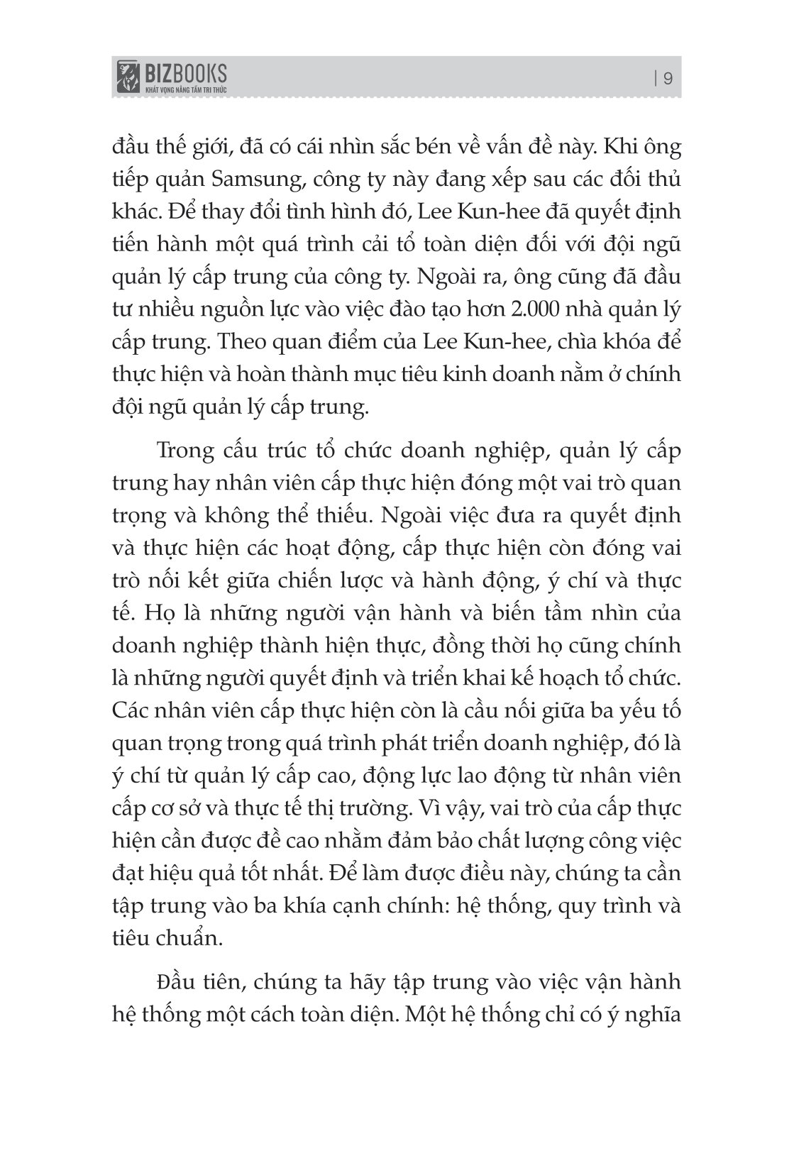 nhà quản lý cấp trung: mắt xích sống còn của doanh nghiệp
