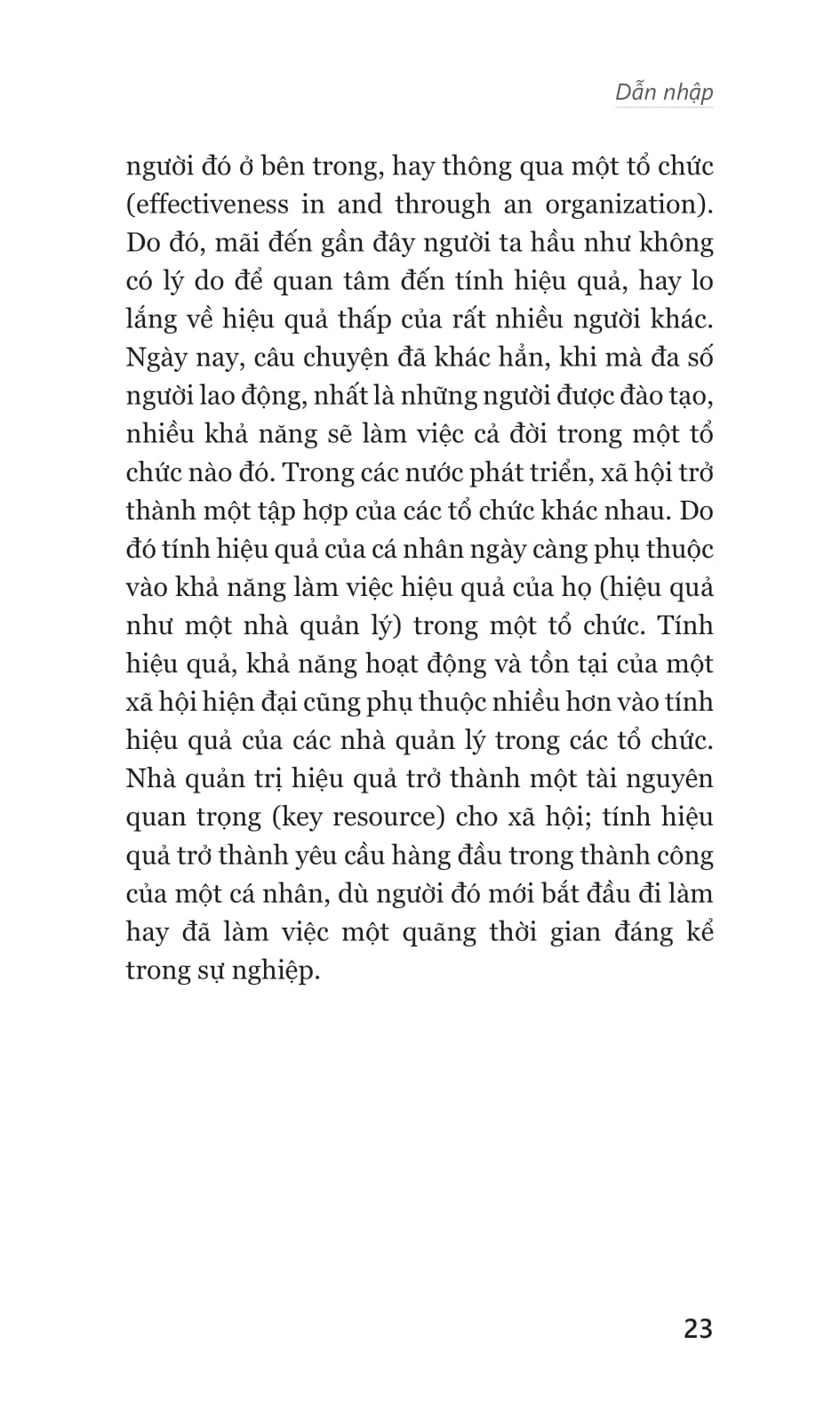 nhà quản trị hiệu quả - the effective executive