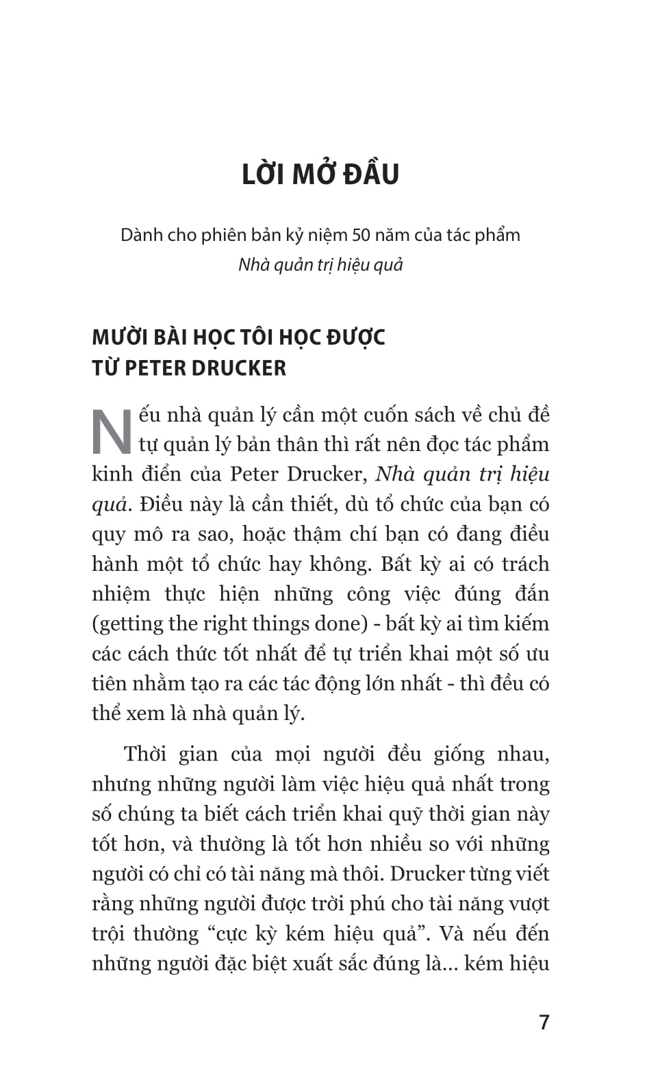 nhà quản trị hiệu quả - the effective executive